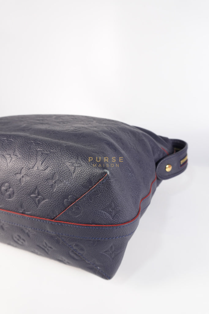 Boetie Bag MM in Marine Rouge Monogram Empreinte Leather (Date code: AR4126) | Purse Maison Luxury Bags Shop