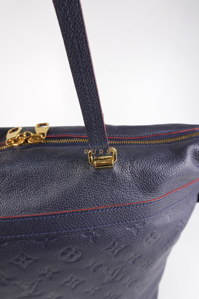 Boetie Bag MM in Marine Rouge Monogram Empreinte Leather (Date code: AR4126) | Purse Maison Luxury Bags Shop