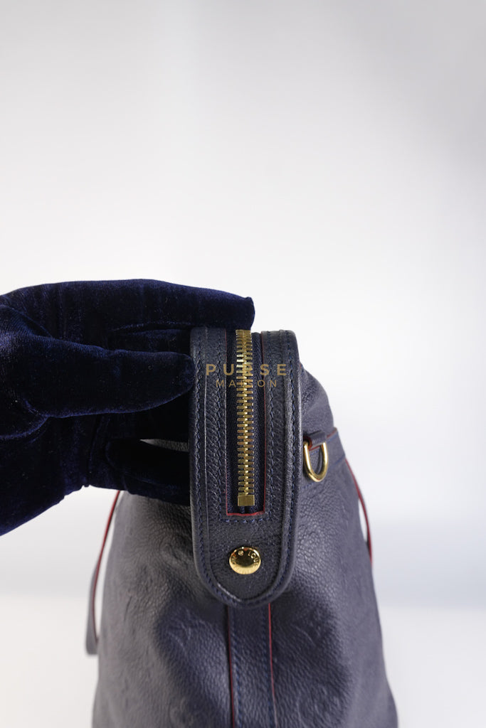 Boetie Bag MM in Marine Rouge Monogram Empreinte Leather (Date code: AR4126) | Purse Maison Luxury Bags Shop