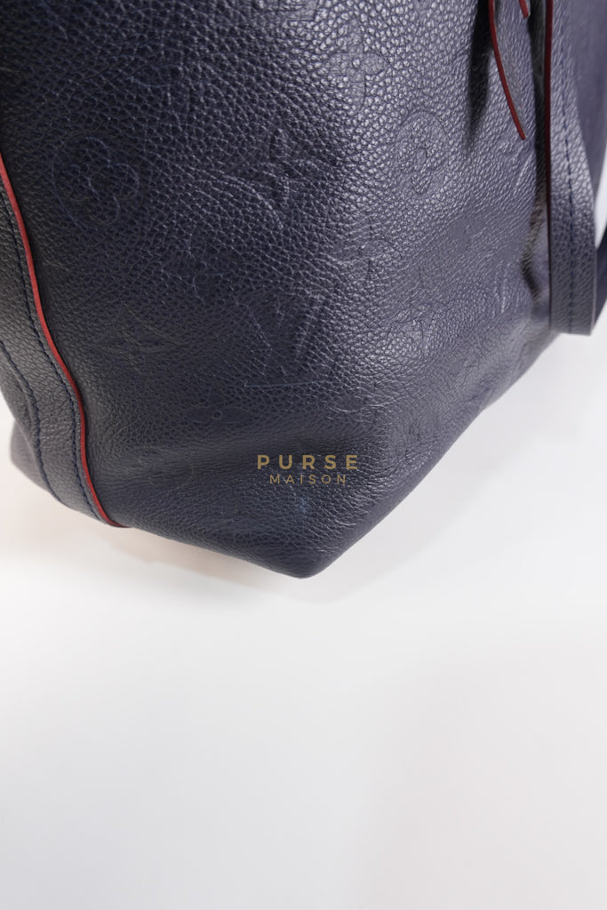 Boetie Bag MM in Marine Rouge Monogram Empreinte Leather (Date code: AR4126) | Purse Maison Luxury Bags Shop