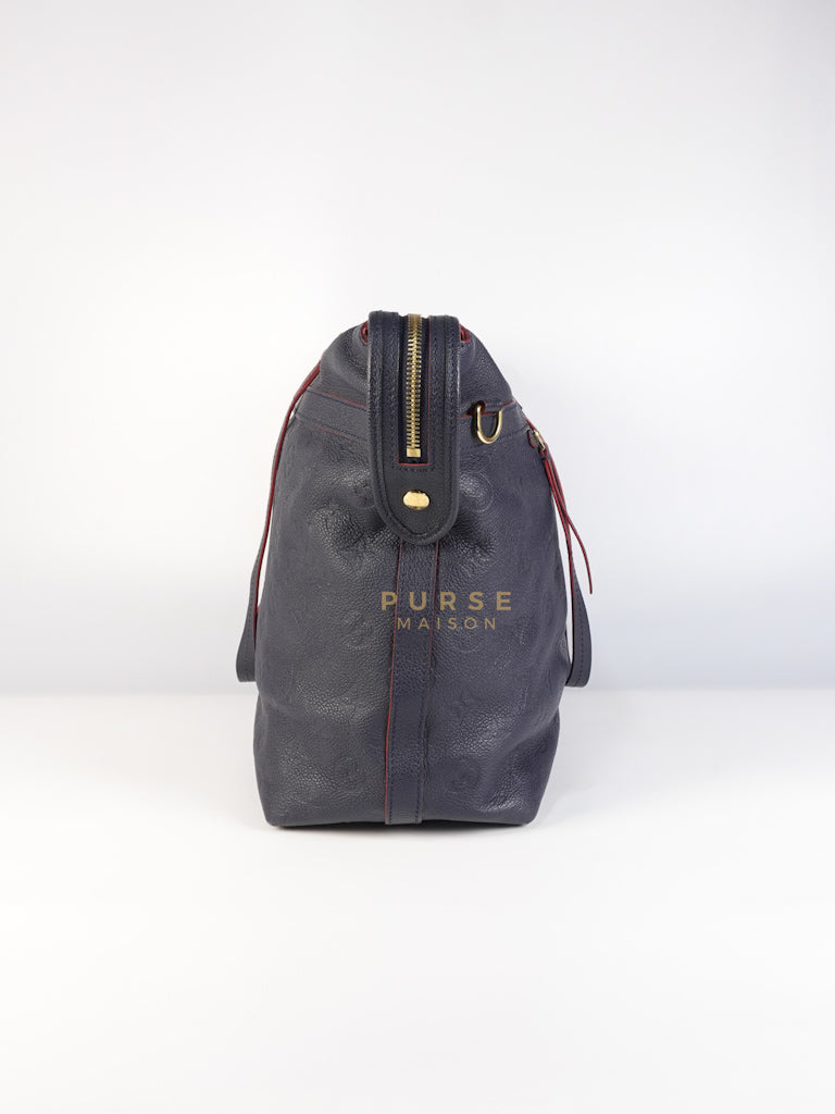 Boetie Bag MM in Marine Rouge Monogram Empreinte Leather (Date code: AR4126) | Purse Maison Luxury Bags Shop