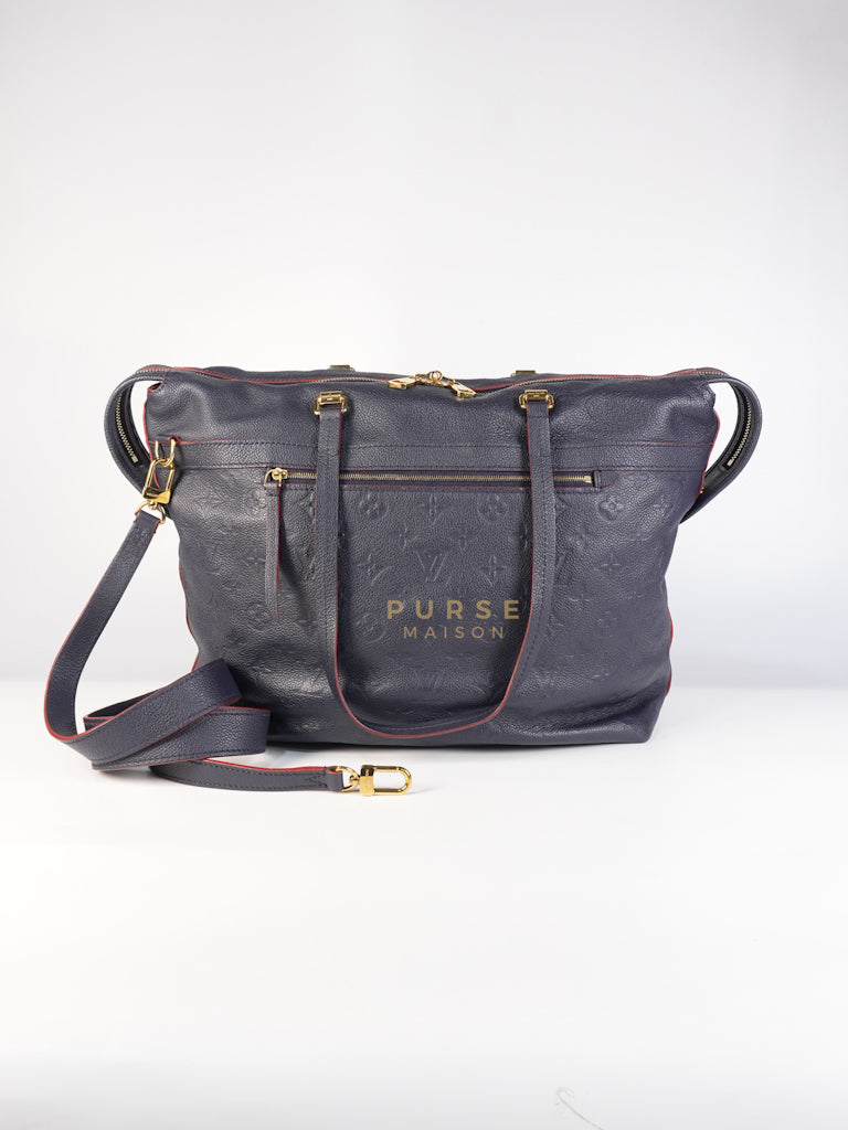 Boetie Bag MM in Marine Rouge Monogram Empreinte Leather (Date code: AR4126) | Purse Maison Luxury Bags Shop