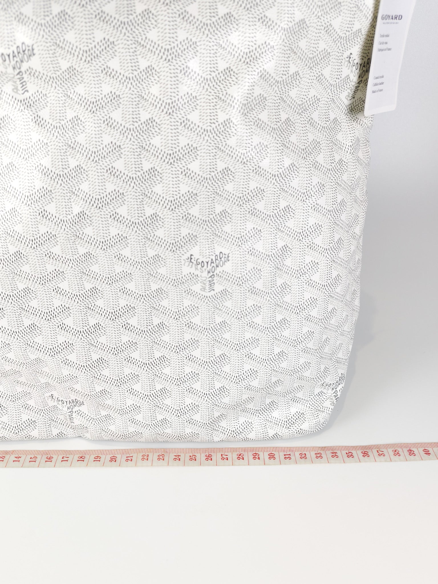 Boheme Hobo Bag PM in White Goyardine Canvas | Purse Maison Luxury Bags Shop