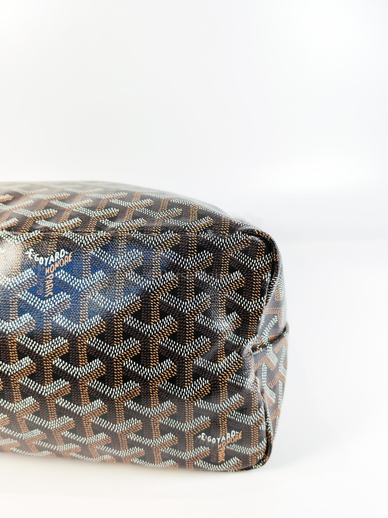 Boheme in Black Goyardine Canvas Hobo Bag | Purse Maison Luxury Bags Shop