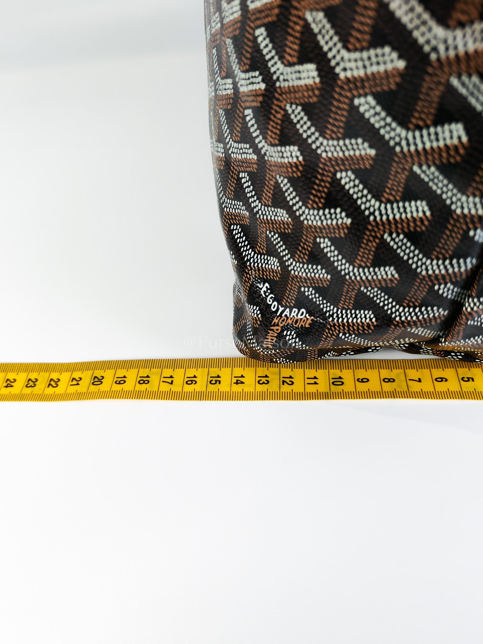 Boheme in Black Goyardine Canvas Hobo Bag | Purse Maison Luxury Bags Shop