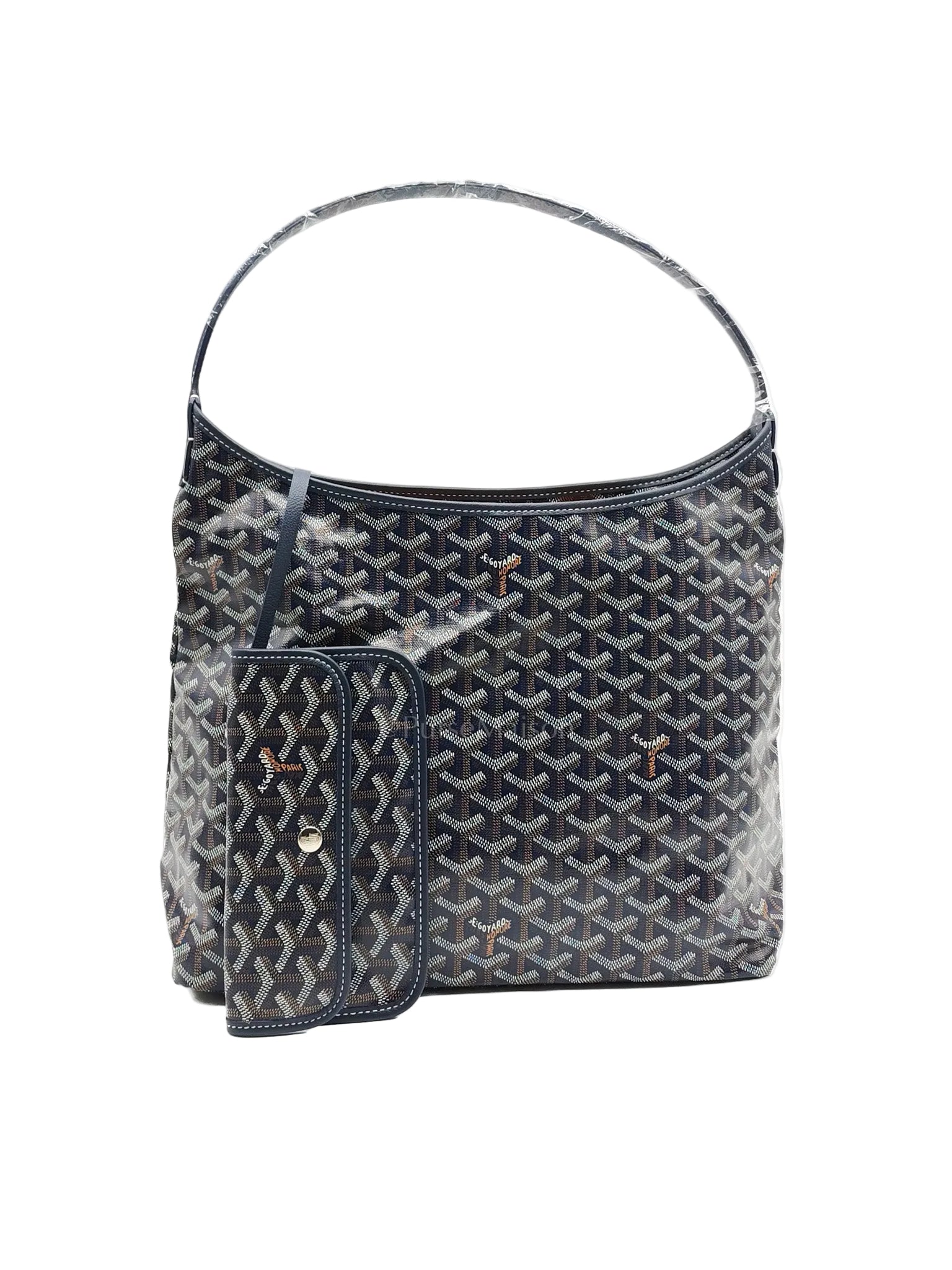 Boheme in Navy Blue Goyardine Canvas | Purse Maison Luxury Bags Shop