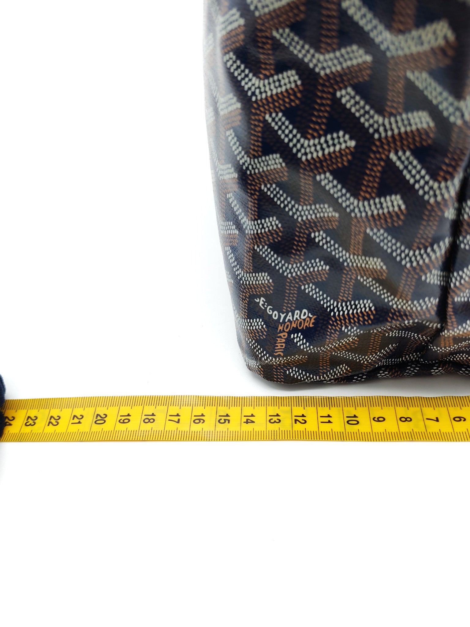 Boheme in Navy Blue Goyardine Canvas | Purse Maison Luxury Bags Shop