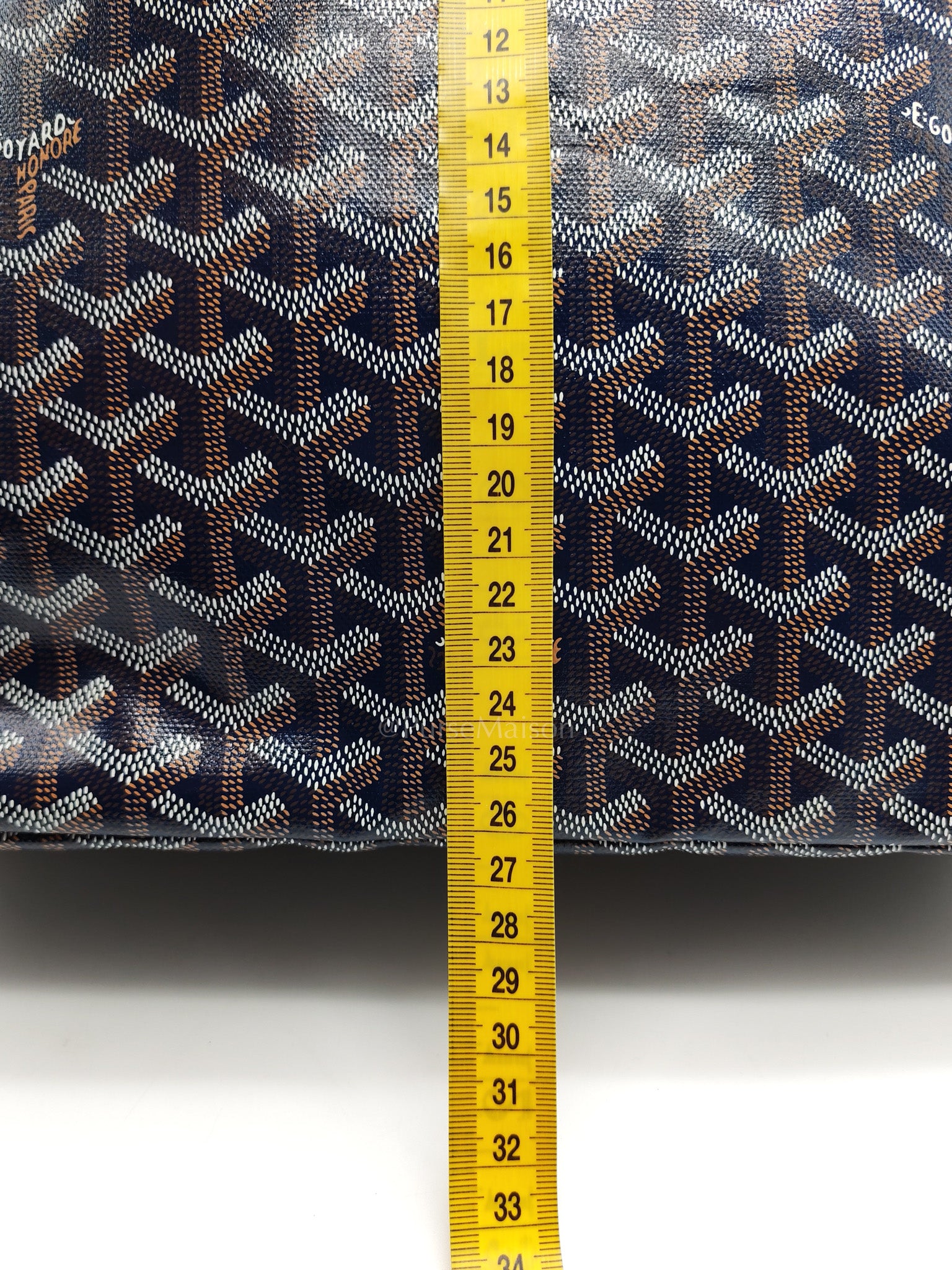 Boheme in Navy Blue Goyardine Canvas | Purse Maison Luxury Bags Shop