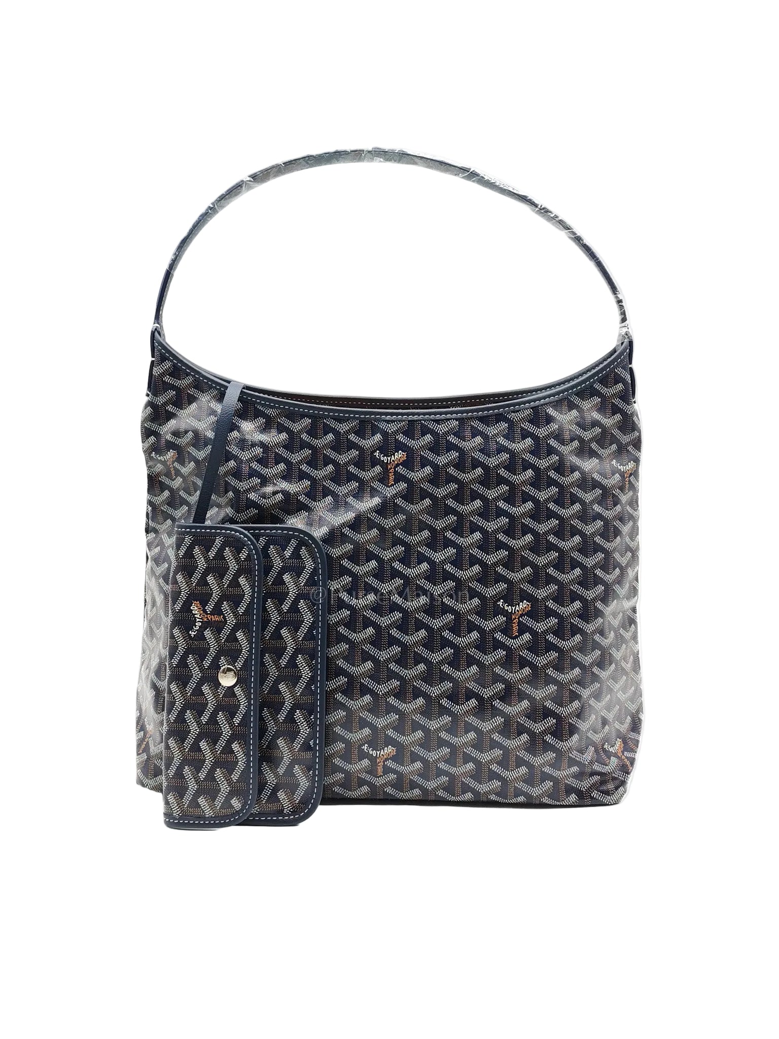 Boheme in Navy Blue Goyardine Canvas | Purse Maison Luxury Bags Shop