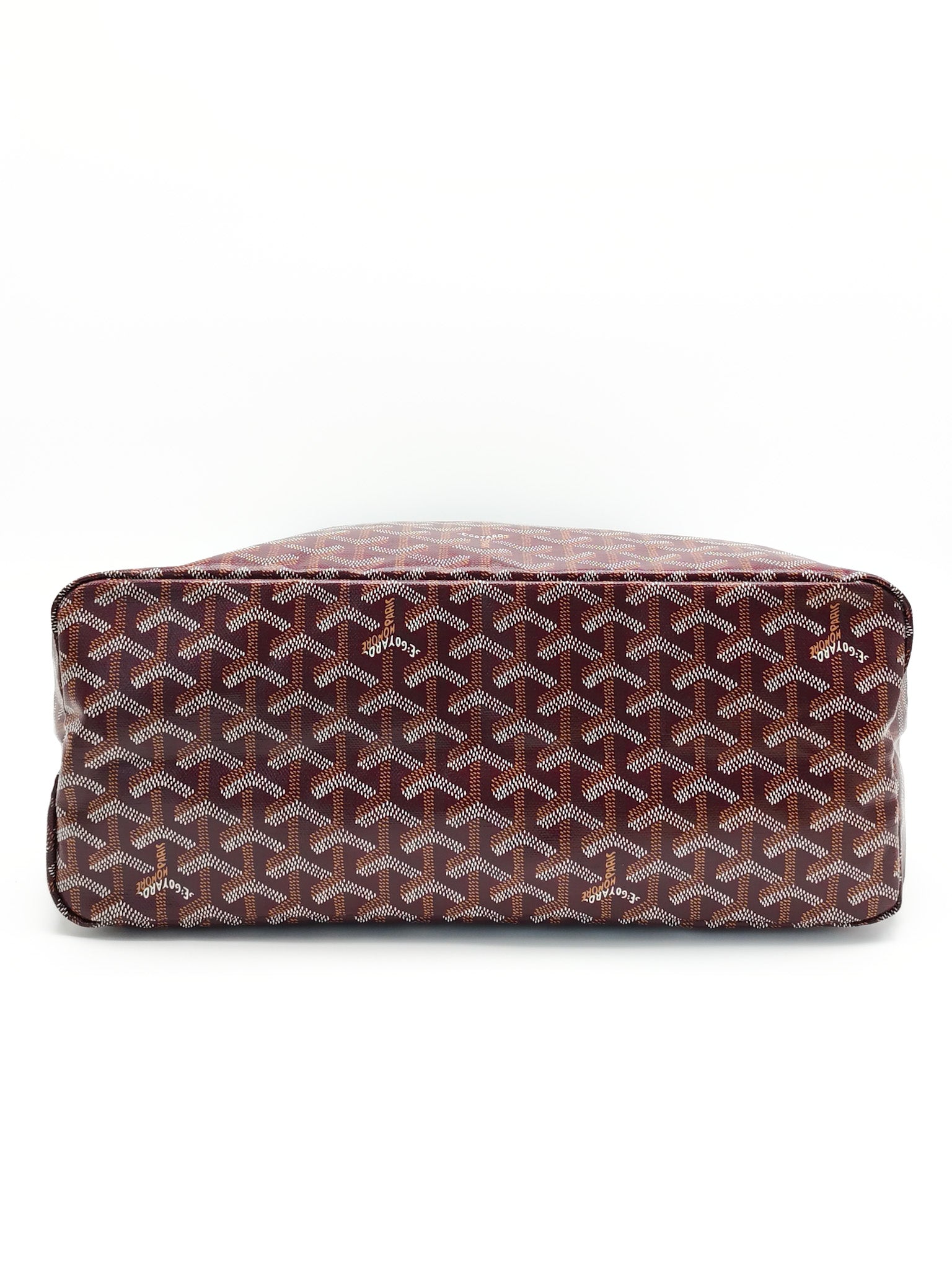 Boheme PM Burgundy in Goyardine Canvas Hobo Bag | Purse Maison Luxury Bags Shop