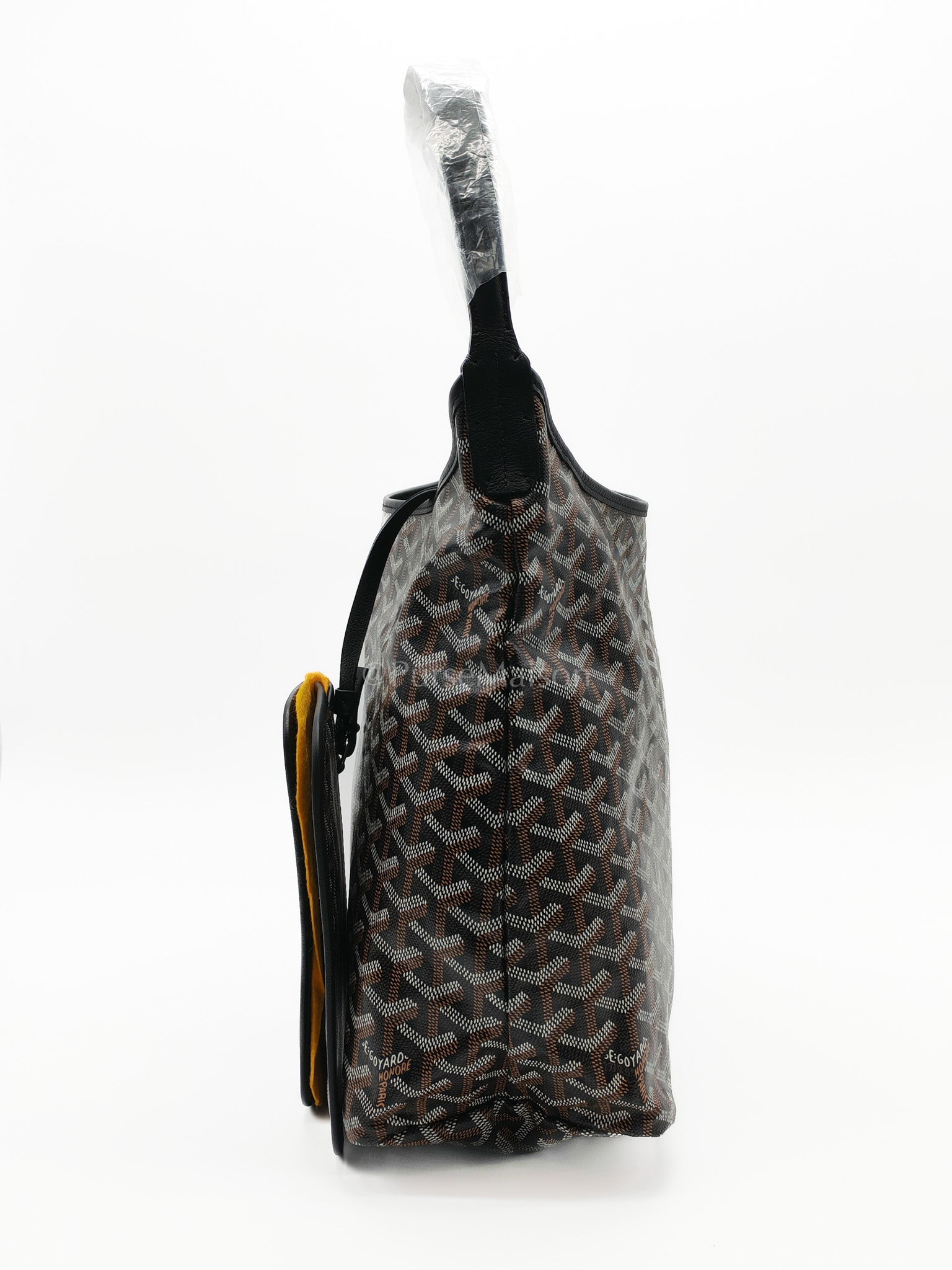 Boheme PM in Black Coeur Goyardine Canvas Hobo Bag | Purse Maison Luxury Bags Shop