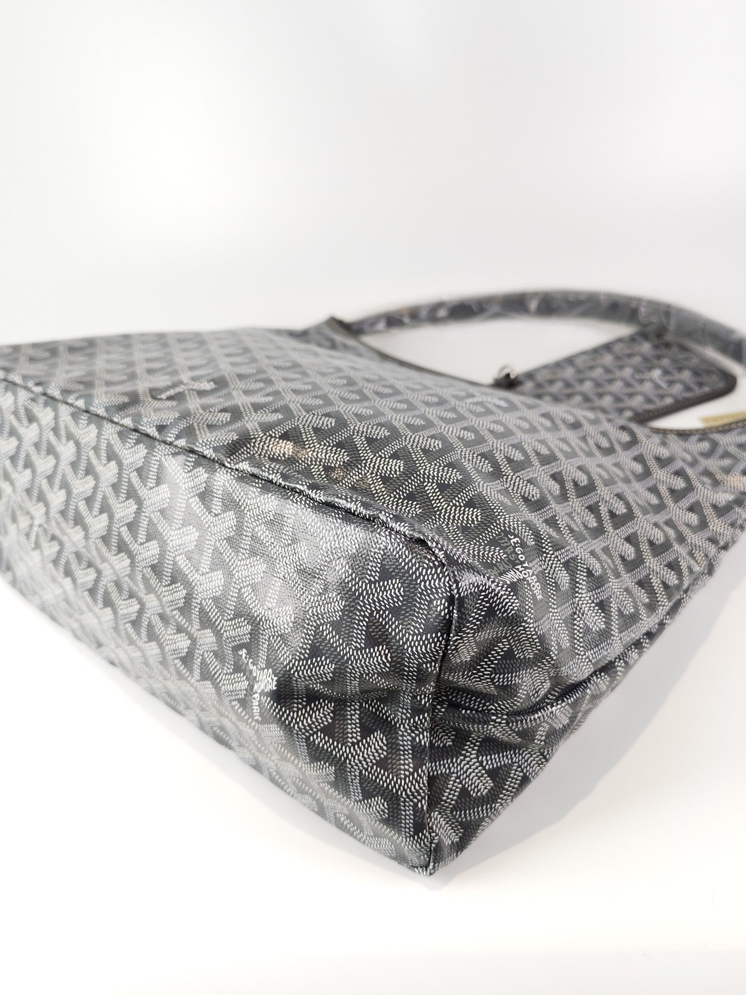 Boheme PM in Gray Goyardine Canvas | Purse Maison Luxury Bags Shop
