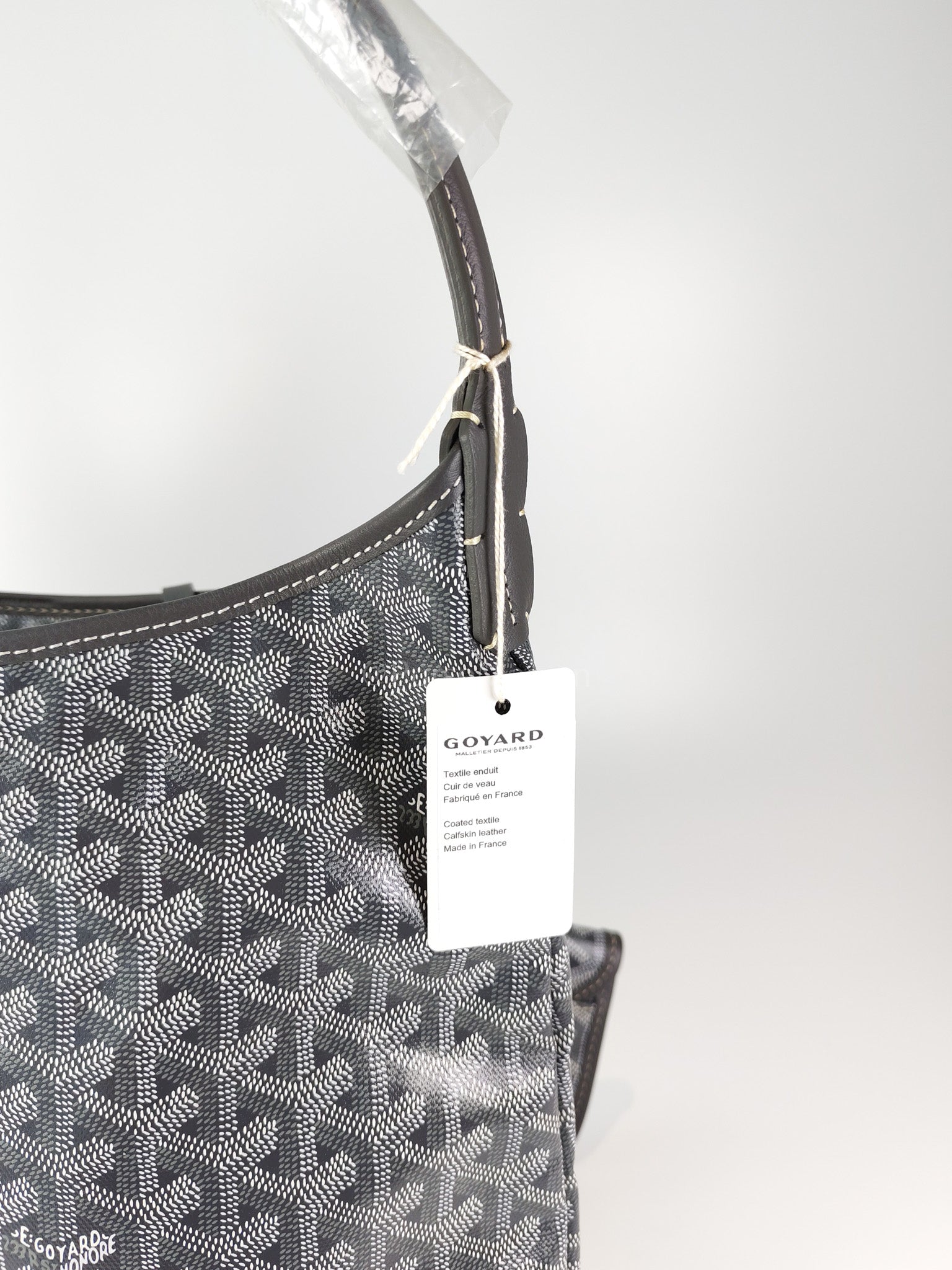 Boheme PM in Gray Goyardine Canvas | Purse Maison Luxury Bags Shop