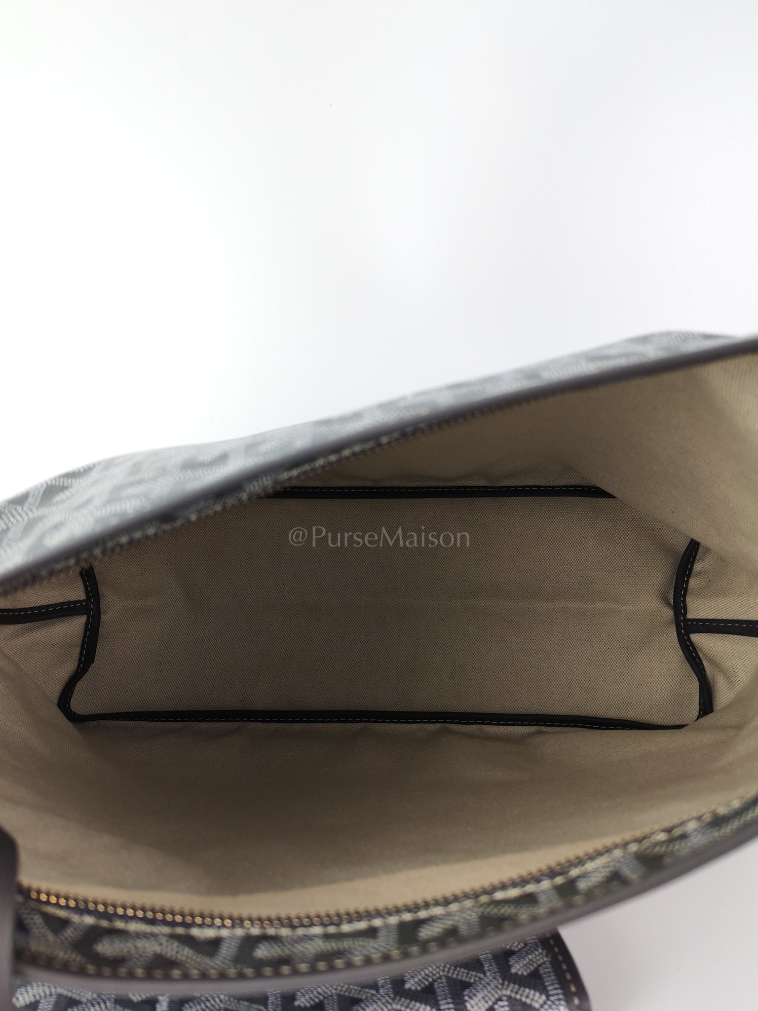 Boheme PM in Gray Goyardine Canvas | Purse Maison Luxury Bags Shop