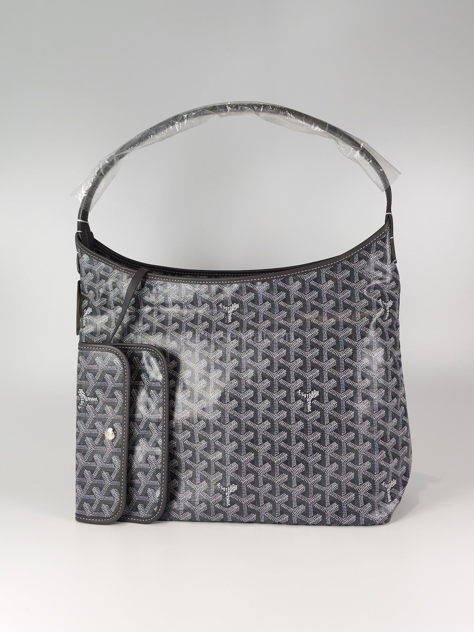 Boheme PM in Gray Goyardine Canvas | Purse Maison Luxury Bags Shop