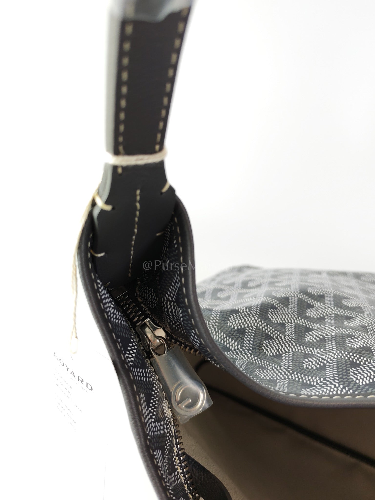 Boheme PM in Gray Goyardine Canvas | Purse Maison Luxury Bags Shop