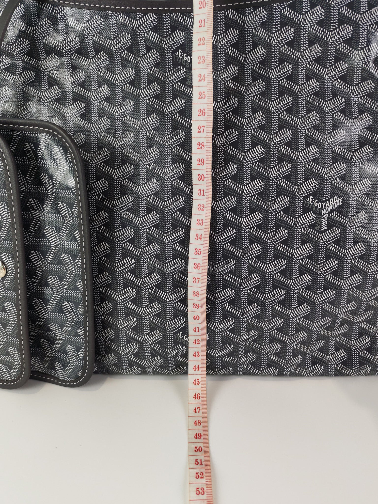 Boheme PM in Gray Goyardine Canvas | Purse Maison Luxury Bags Shop