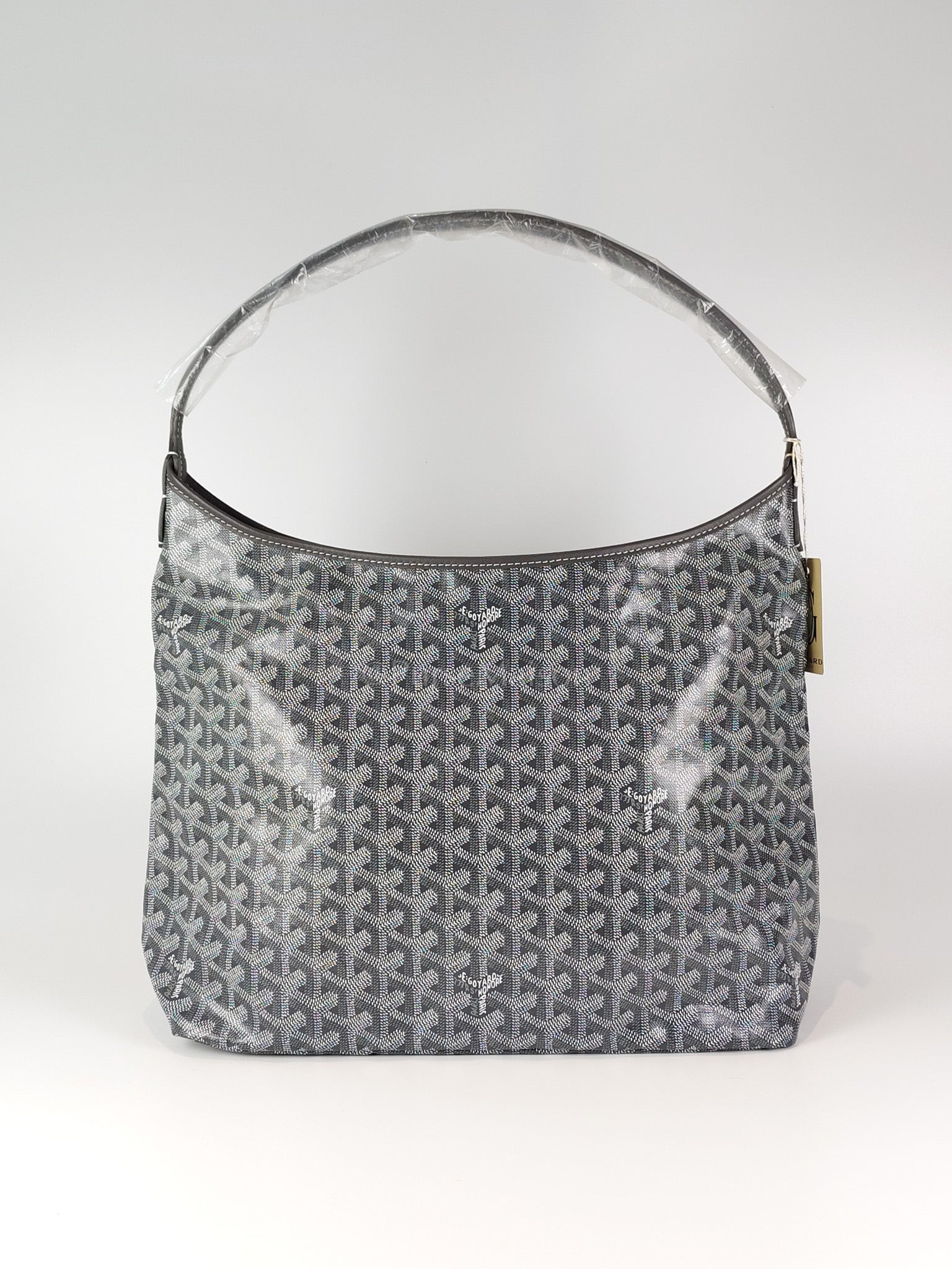 Boheme PM in Gray Goyardine Canvas | Purse Maison Luxury Bags Shop