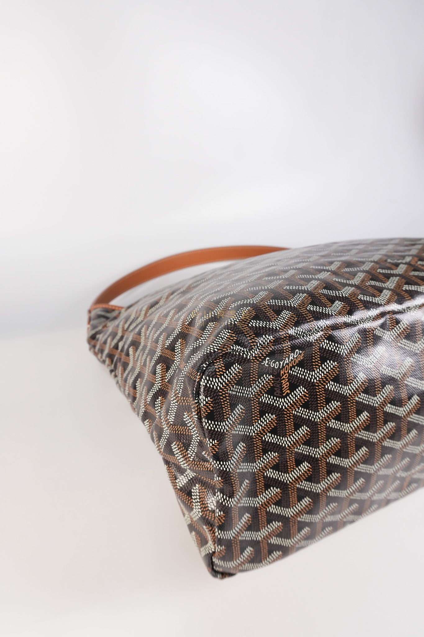 Boheme PM Tan in Goyardine Canvas | Purse Maison Luxury Bags Shop