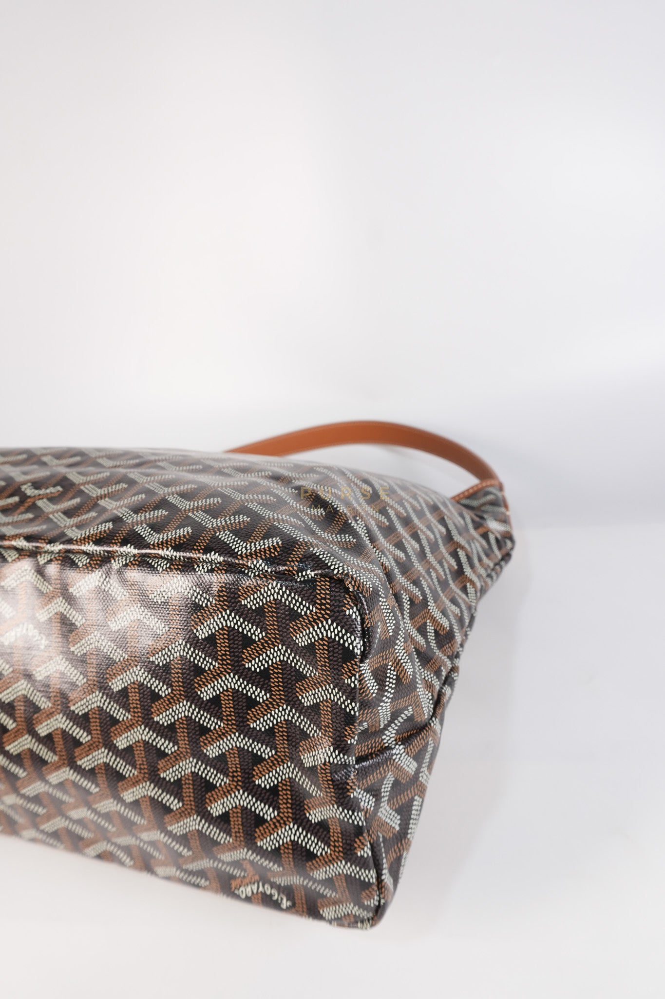 Boheme PM Tan in Goyardine Canvas | Purse Maison Luxury Bags Shop