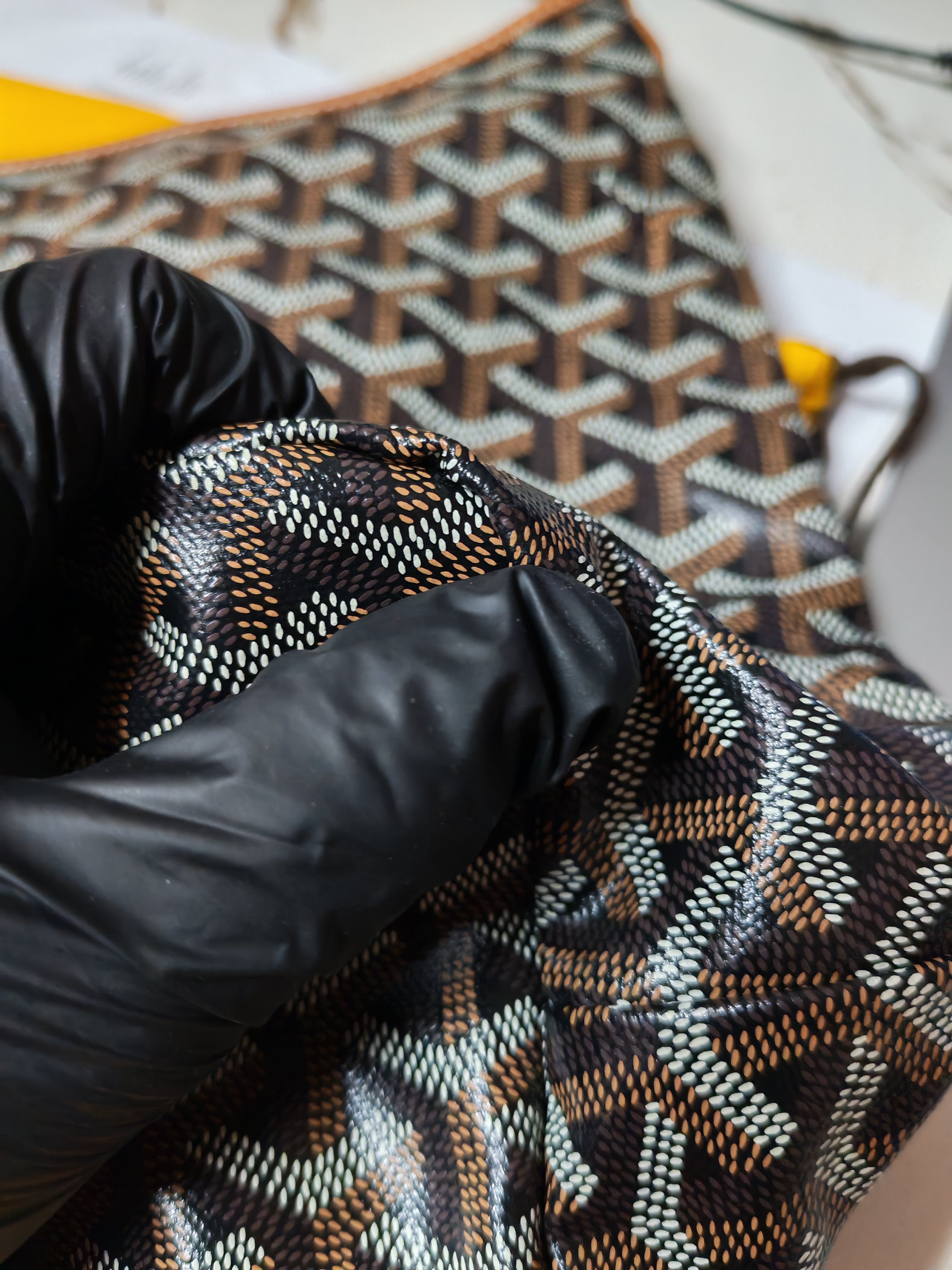 Boheme PM Tan in Goyardine Canvas | Purse Maison Luxury Bags Shop