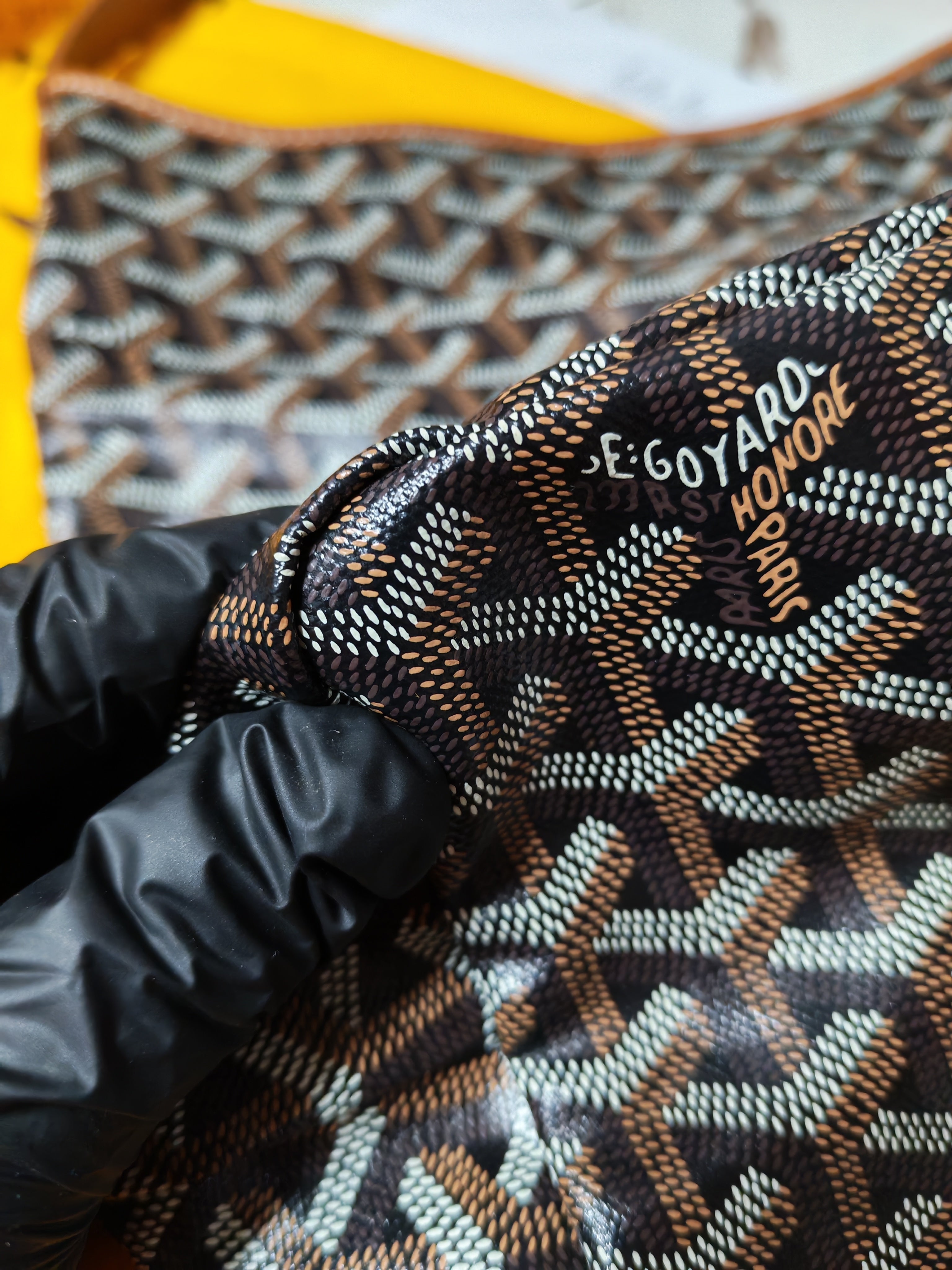 Boheme PM Tan in Goyardine Canvas | Purse Maison Luxury Bags Shop