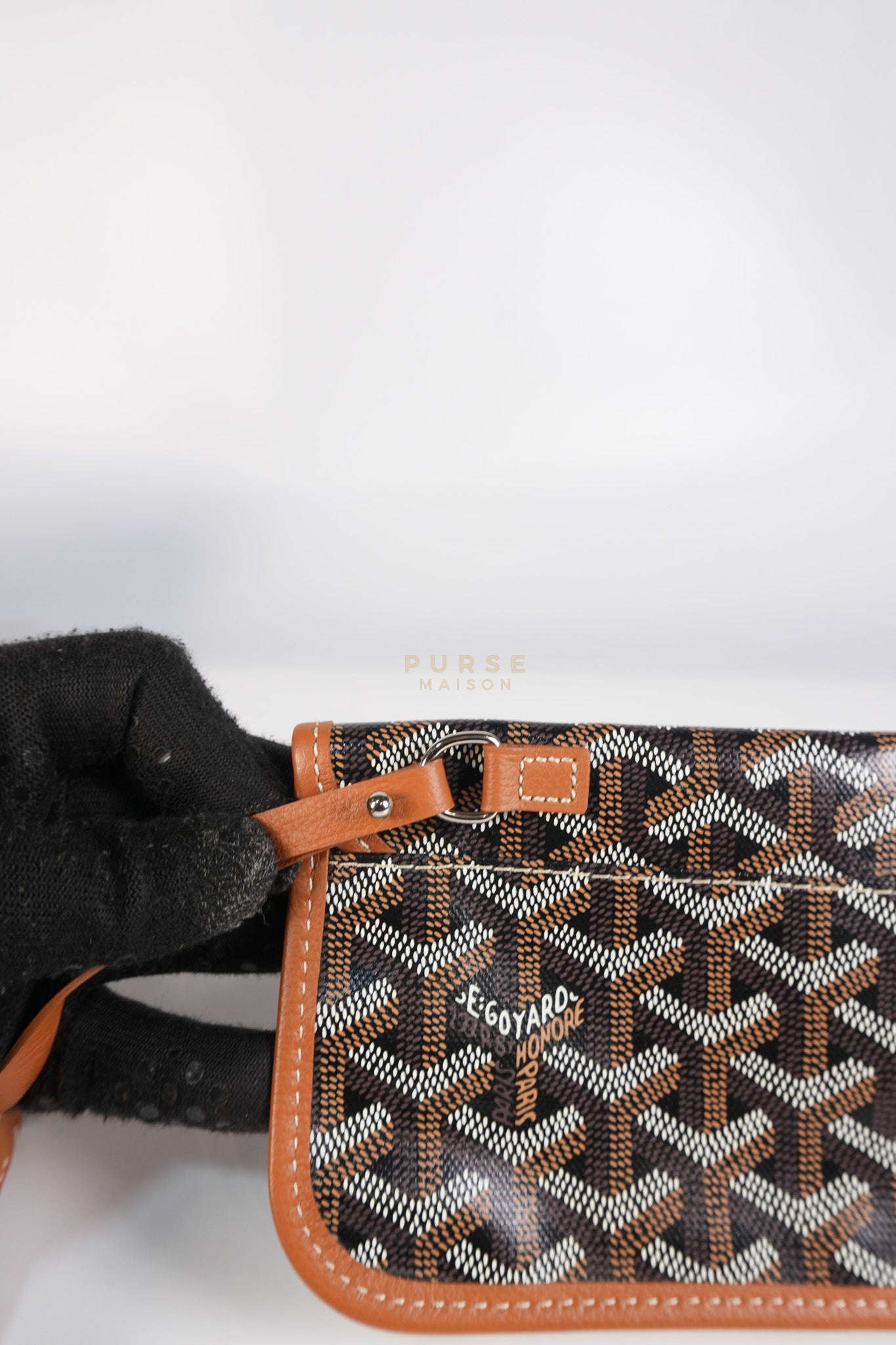 Boheme PM Tan in Goyardine Canvas | Purse Maison Luxury Bags Shop