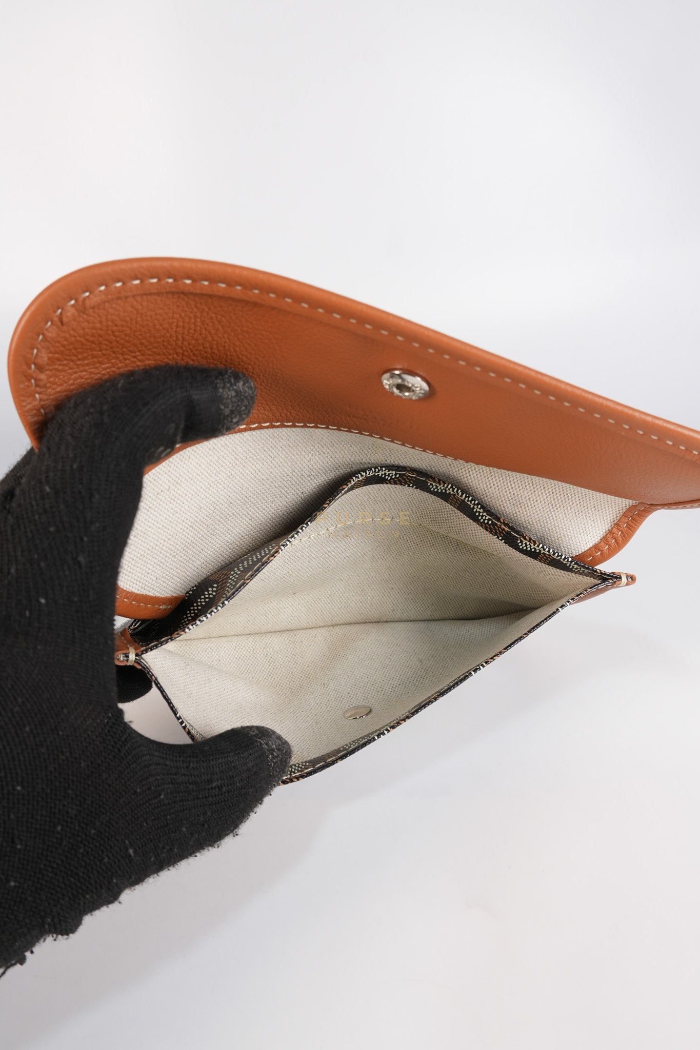 Boheme PM Tan in Goyardine Canvas | Purse Maison Luxury Bags Shop