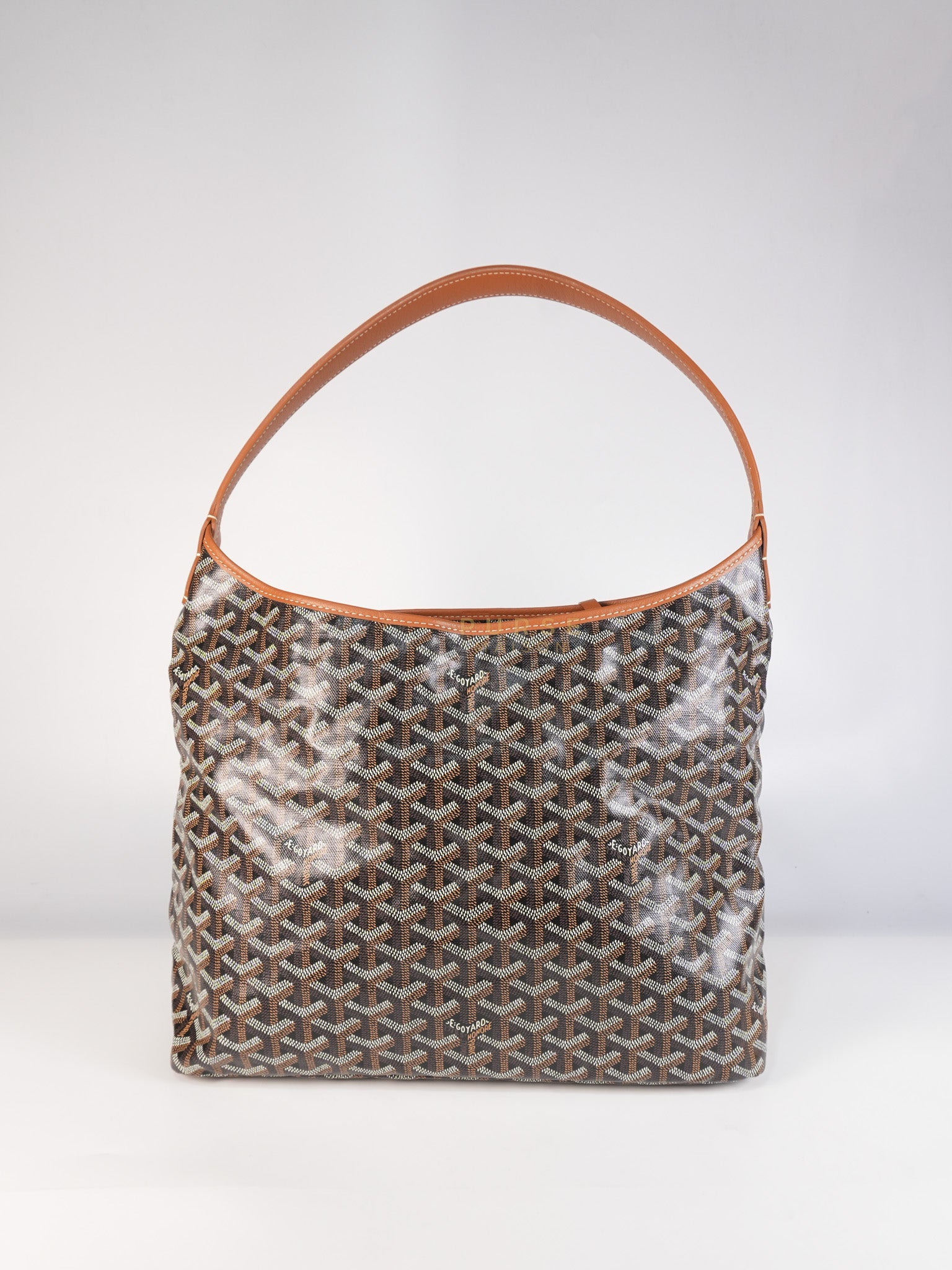 Boheme PM Tan in Goyardine Canvas | Purse Maison Luxury Bags Shop