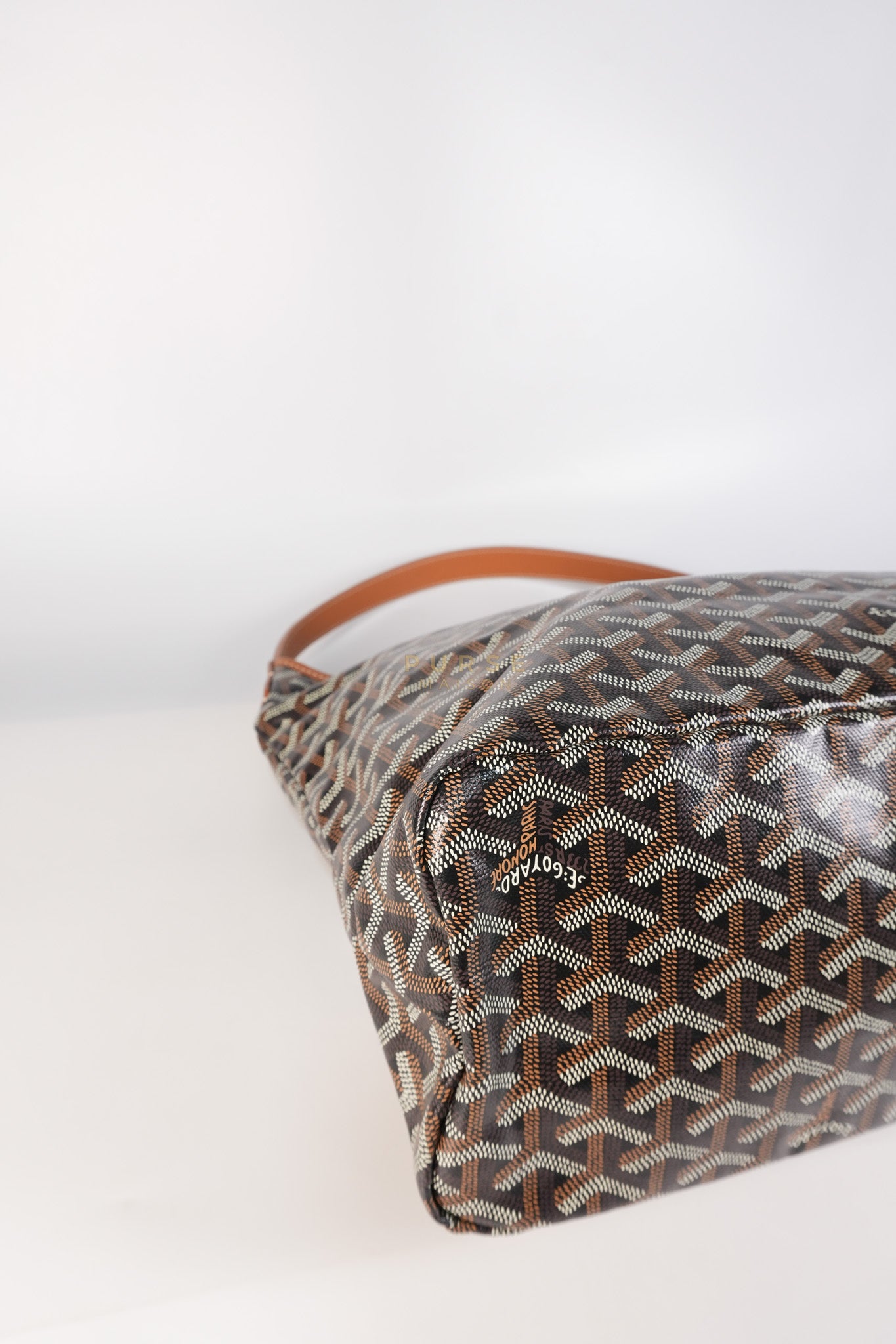 Boheme PM Tan in Goyardine Canvas | Purse Maison Luxury Bags Shop