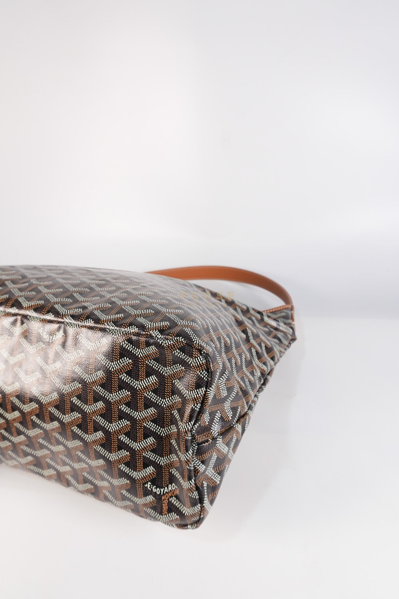 Boheme PM Tan in Goyardine Canvas | Purse Maison Luxury Bags Shop