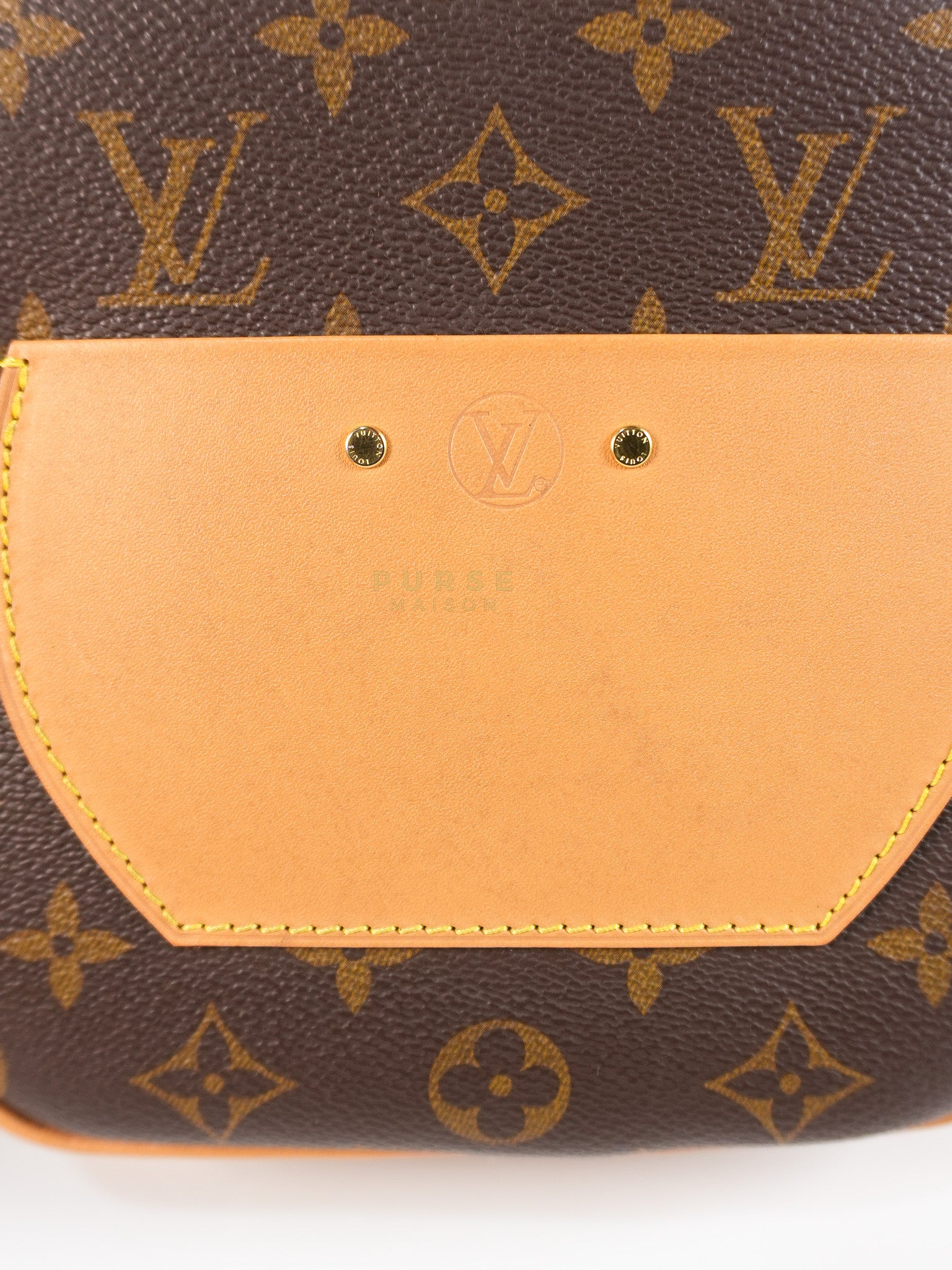 Boîte Chapeau Souple MM Bag in Monogram Canvas & Gold Hardware (Date Code: DU4200) | Purse Maison Luxury Bags Shop