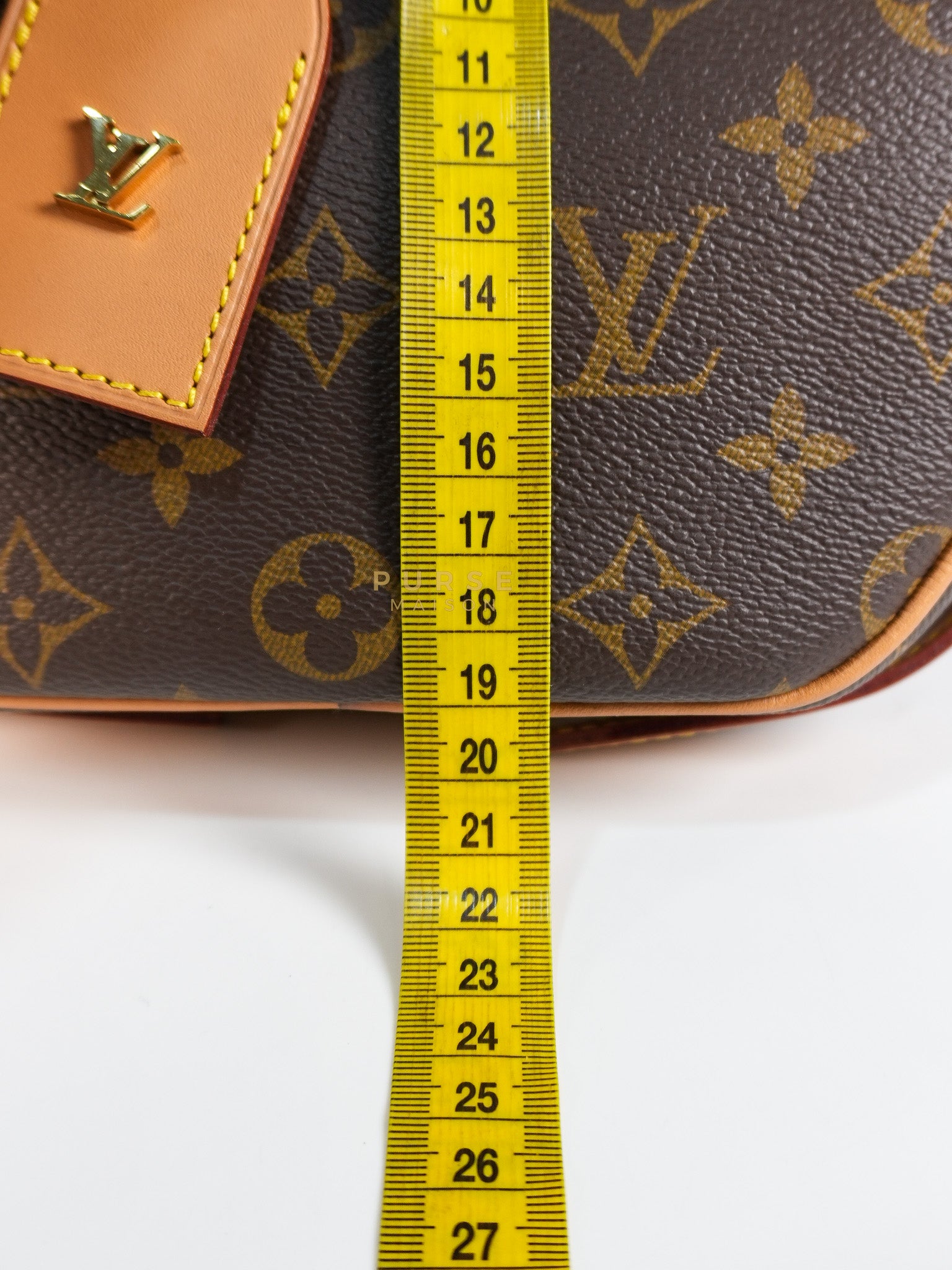 Boîte Chapeau Souple MM Bag in Monogram Canvas & Gold Hardware (Date Code: DU4200) | Purse Maison Luxury Bags Shop