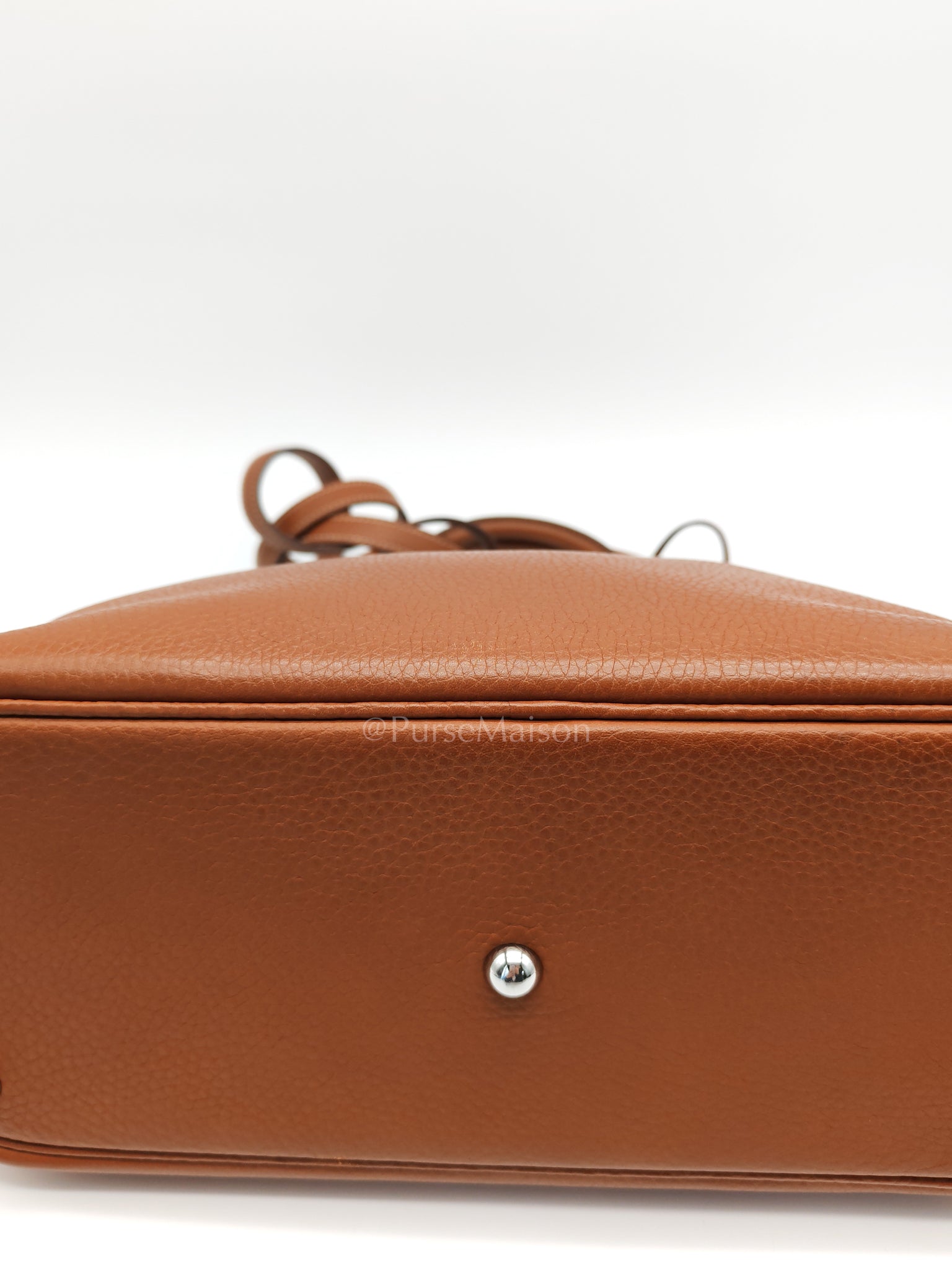 Bolide 31 Gold Taurillon Clemence Leather in Palladium Hardware Stamp C(2018) | Purse Maison Luxury Bags Shop