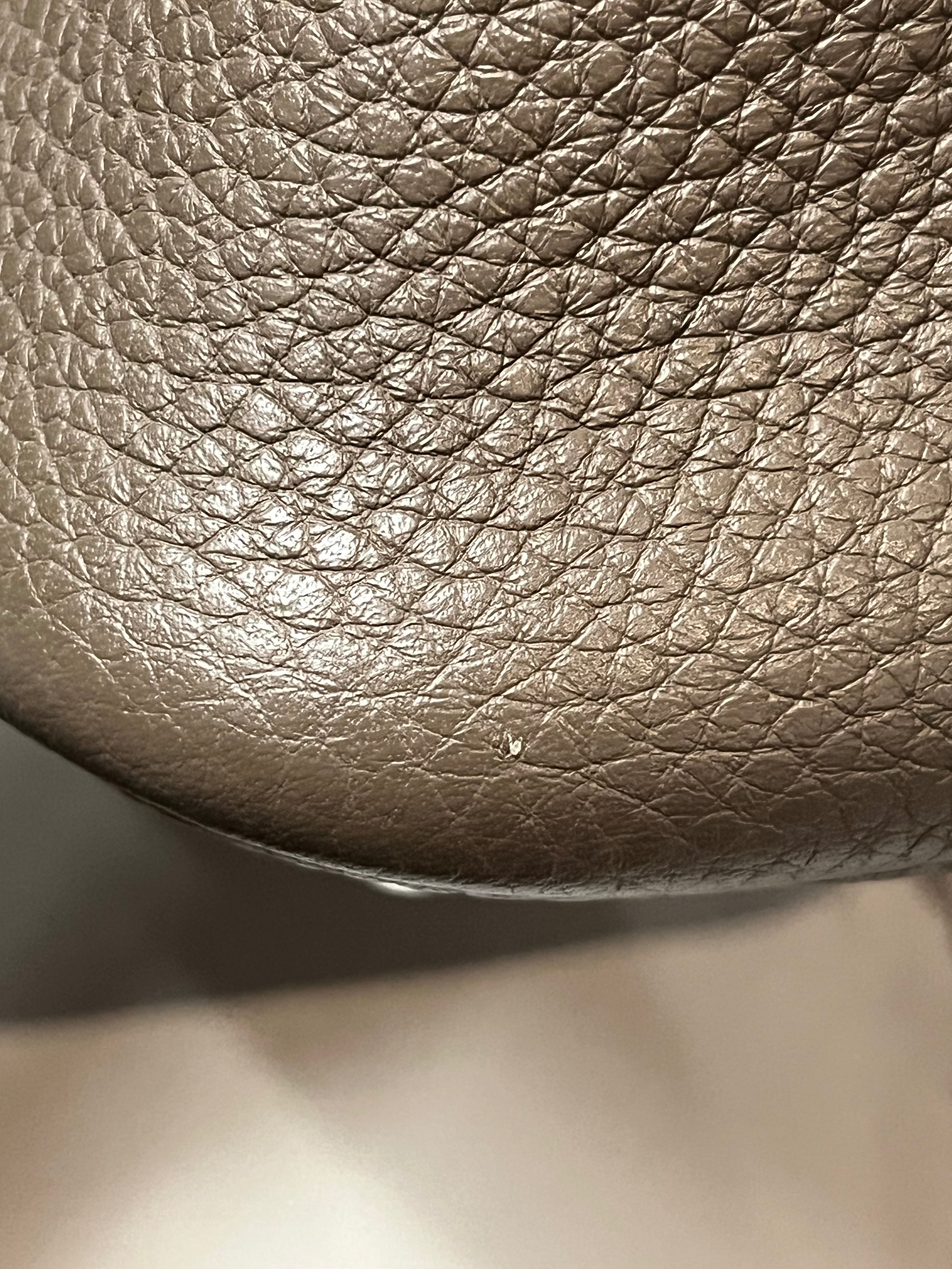 Bolide 31 in Etoupe Taurillon Clemence Leather Palladium Hardware Stamp X(2016) | Purse Maison Luxury Bags Shop