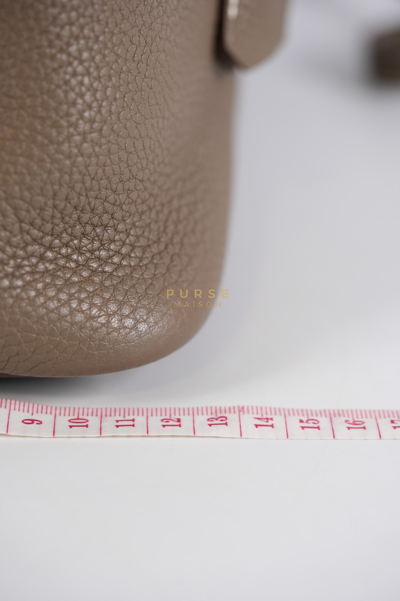 Bolide 31 in Etoupe Taurillon Clemence Leather Palladium Hardware Stamp X(2016) | Purse Maison Luxury Bags Shop