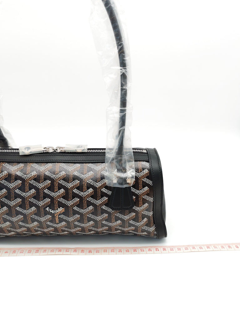 Bonbonniere in Black Goyardine Canvas Shoulder | Purse Maison Luxury Bags Shop