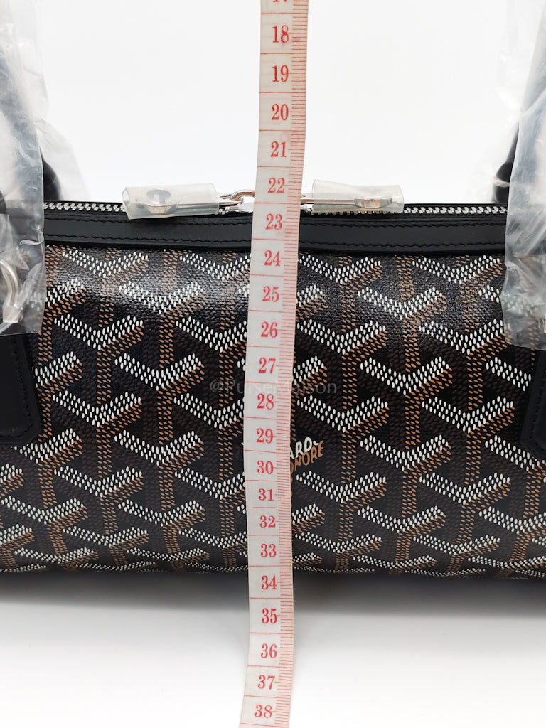 Bonbonniere in Black Goyardine Canvas Shoulder | Purse Maison Luxury Bags Shop