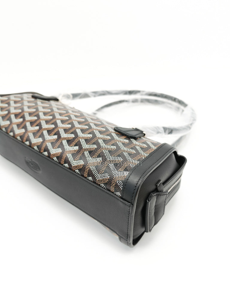 Bonbonniere in Black Goyardine Canvas Shoulder | Purse Maison Luxury Bags Shop