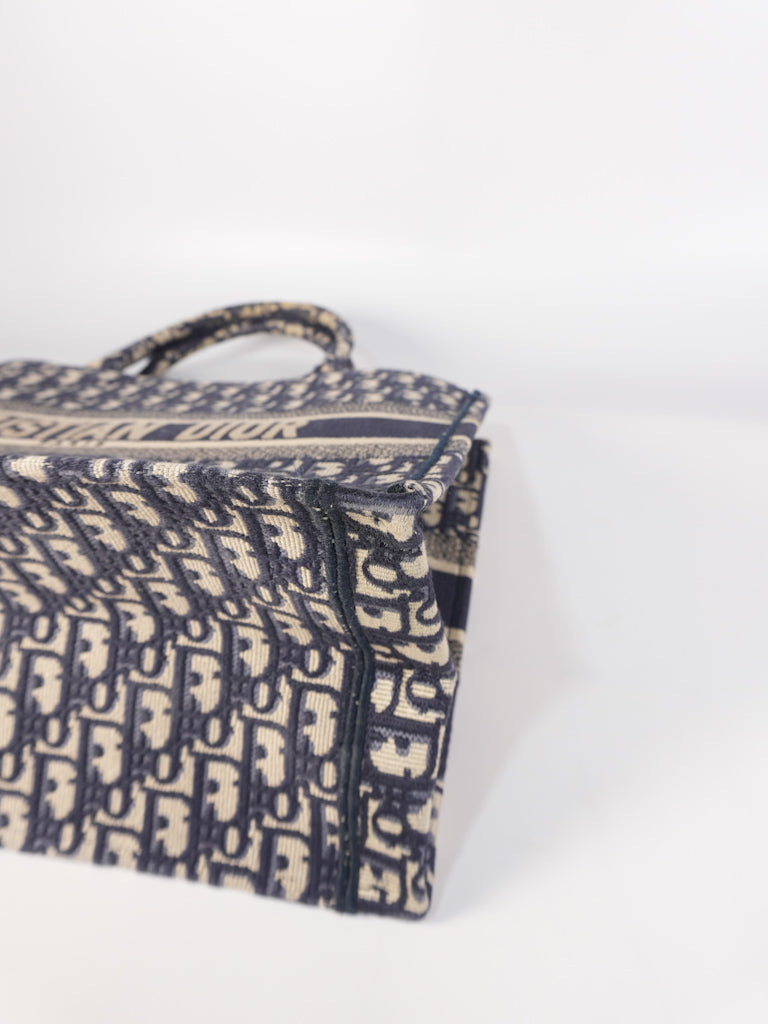 Book Tote Medium Oblique Jacquard Canvas | Purse Maison Luxury Bags Shop