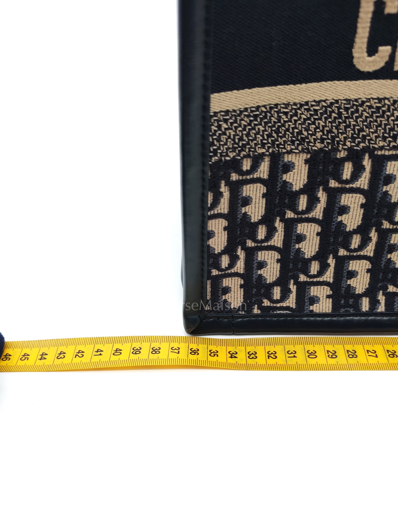 Booktote in Medium Embroidery and Calfskin Leather Shoulder Bag | Purse Maison Luxury Bags Shop