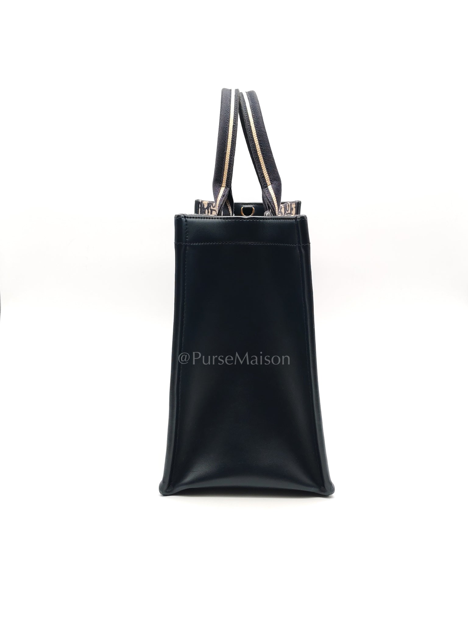 Booktote in Medium Embroidery and Calfskin Leather Shoulder Bag | Purse Maison Luxury Bags Shop