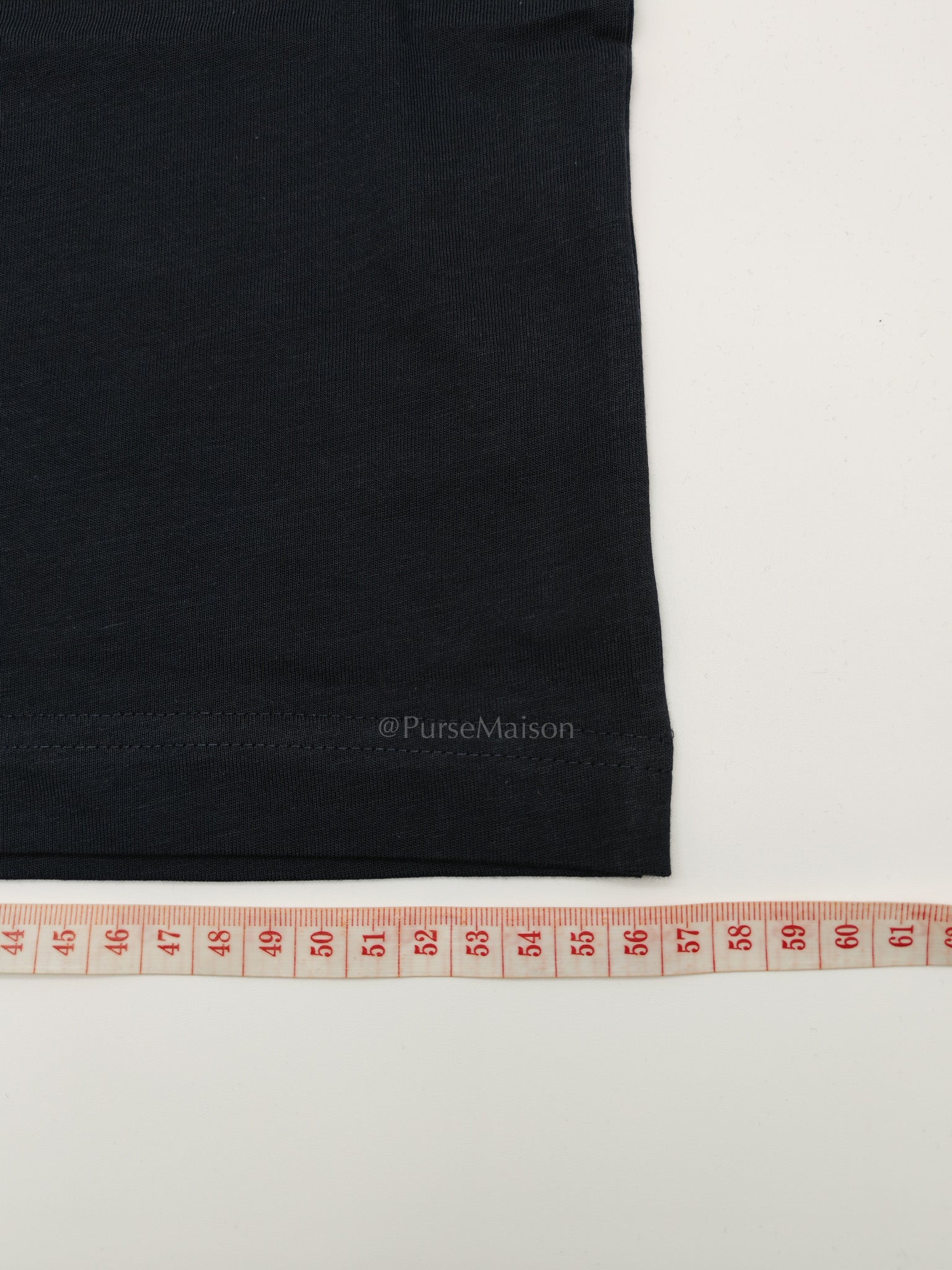 Jersey Cotton T-Shirt in Navy Blue for Men Size L