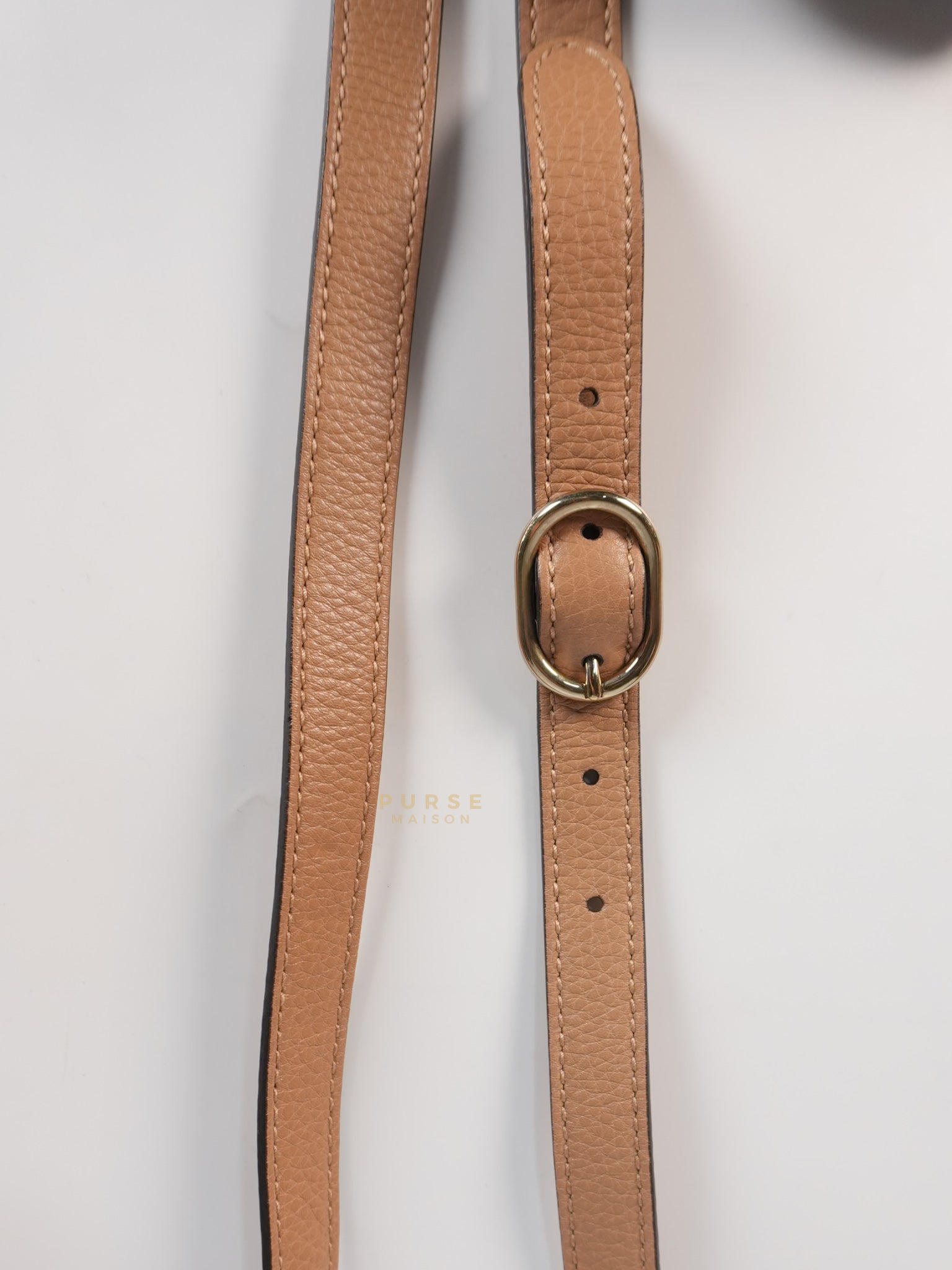 Boston Bamboo Top Handle Medium in Beige Calfskin Leather | Purse Maison Luxury Bags Shop