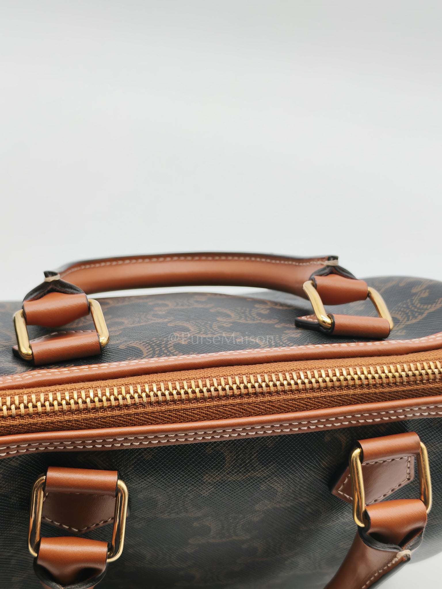 Boston Small in Monogram Canvas Crossbody Bag | Purse Maison Luxury Bags Shop