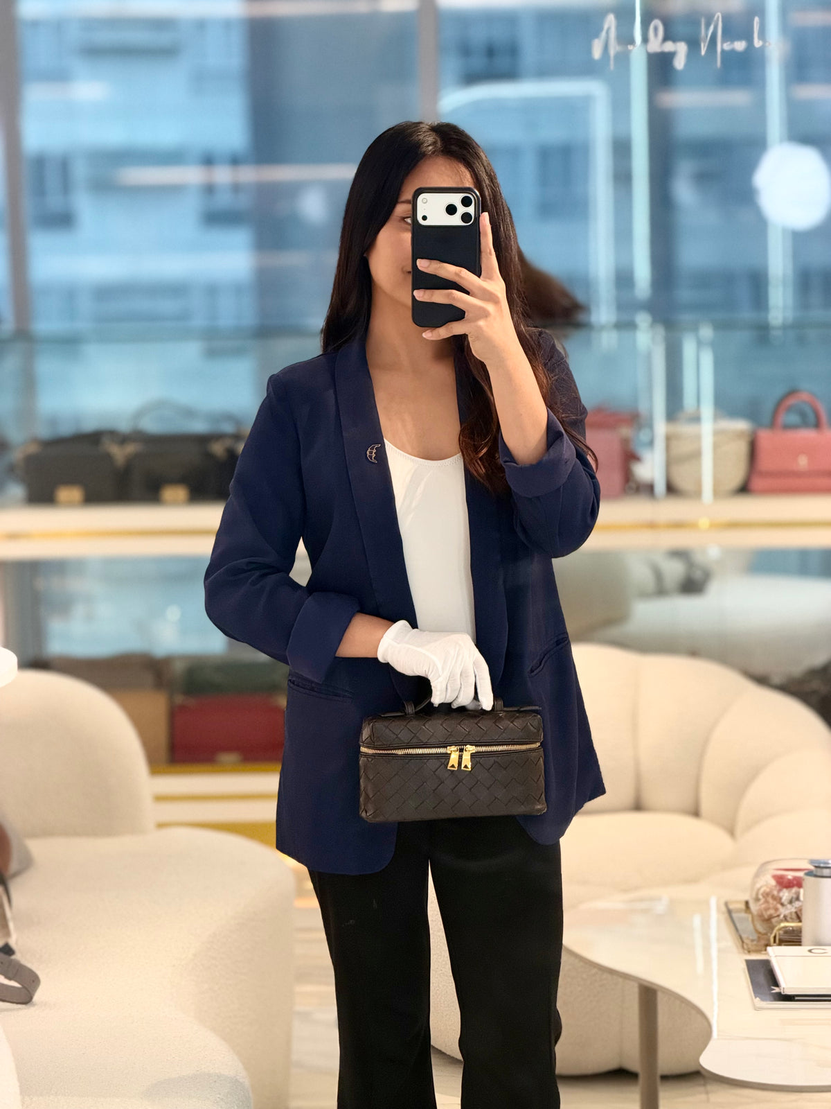 Bottega Veneta Bang Bang Vanity Case Fondant Intrecciato Weave Leather Crossbody Bag | Purse Maison Luxury Bags Shop