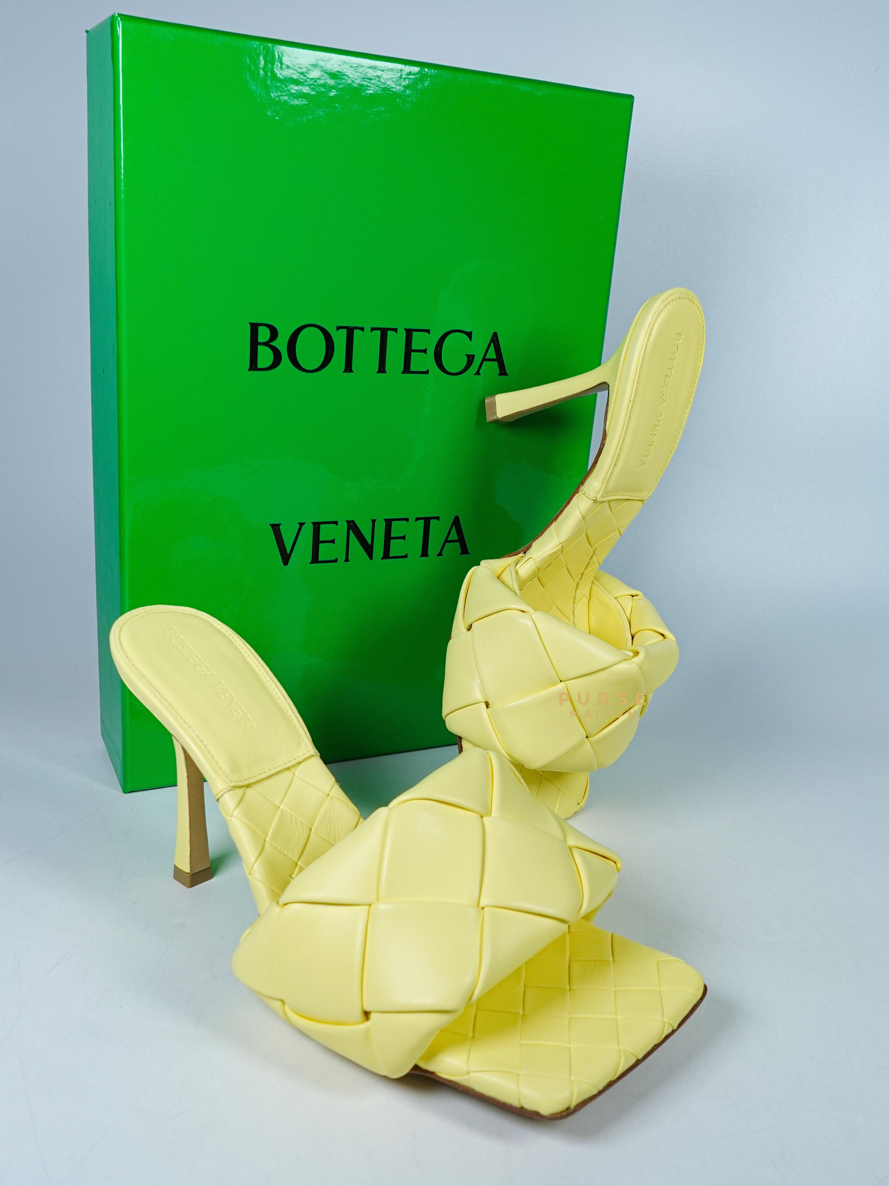 Bottega Veneta Lido Sandal Maxi Tubolare Interccio Lagoon