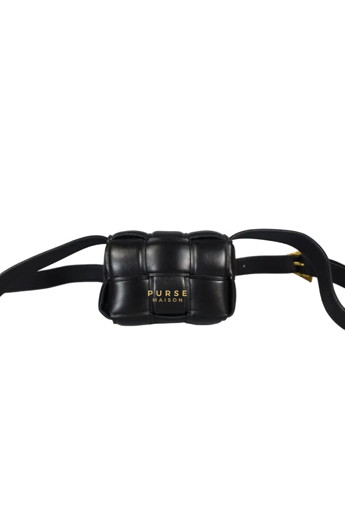Mini Candy Padded Cassette in Black | Purse Maison Luxury Bags Shop