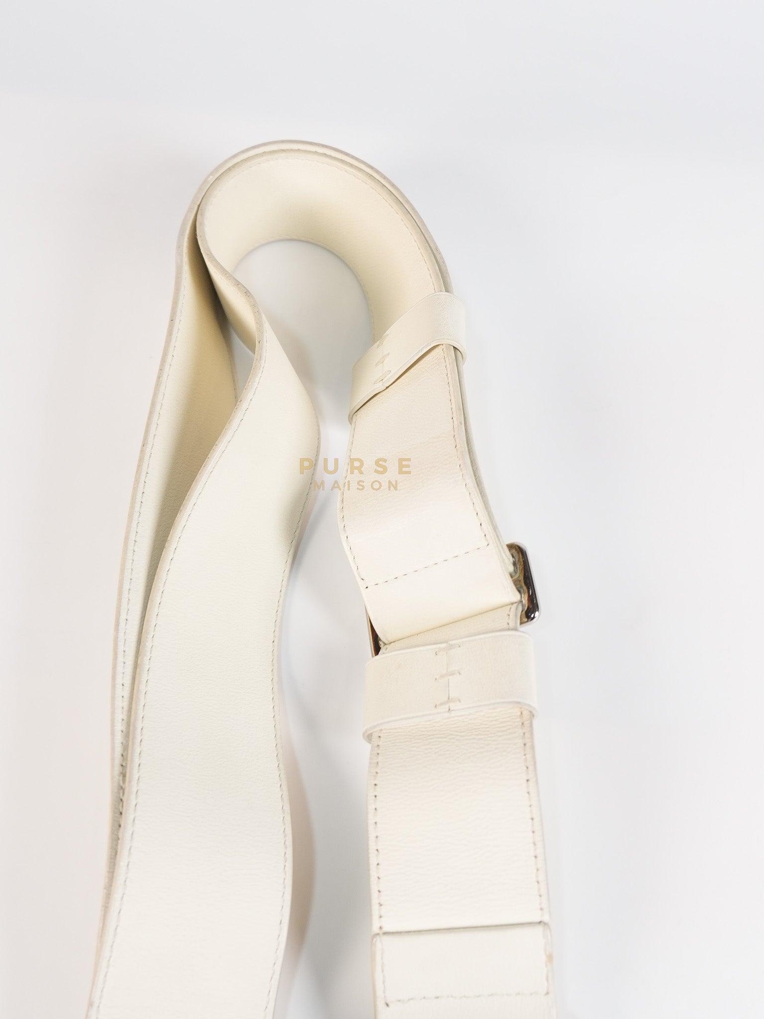 Boy Galuchat Mini Flap Bag in White Quilted Lambskin Leather & Silver Hardware Series 16 | Purse Maison Luxury Bags Shop