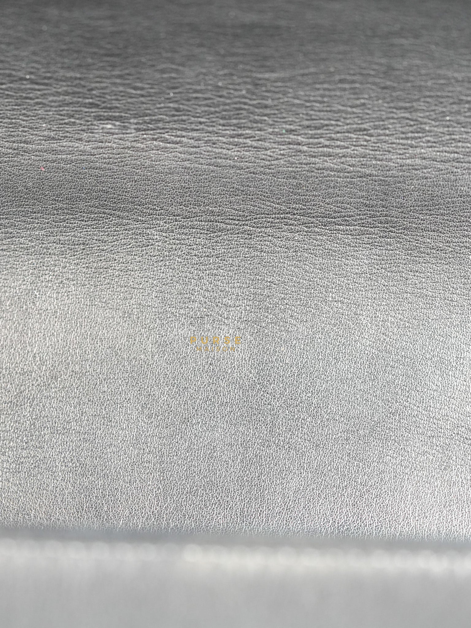 Boy New Medium Chevron Leather Boy Shoulder in Gun Metal Tone Hardware Series 20 | Purse Maison Luxury Bags Shop